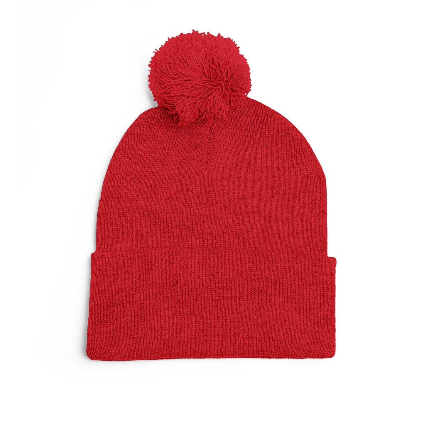 Cozy Pom-Pom Knit Cap with Unique Embroidery, Winter Hat, Beanie for Men & Women, Gift for Him/Her, Perfect for Outdoor Activities