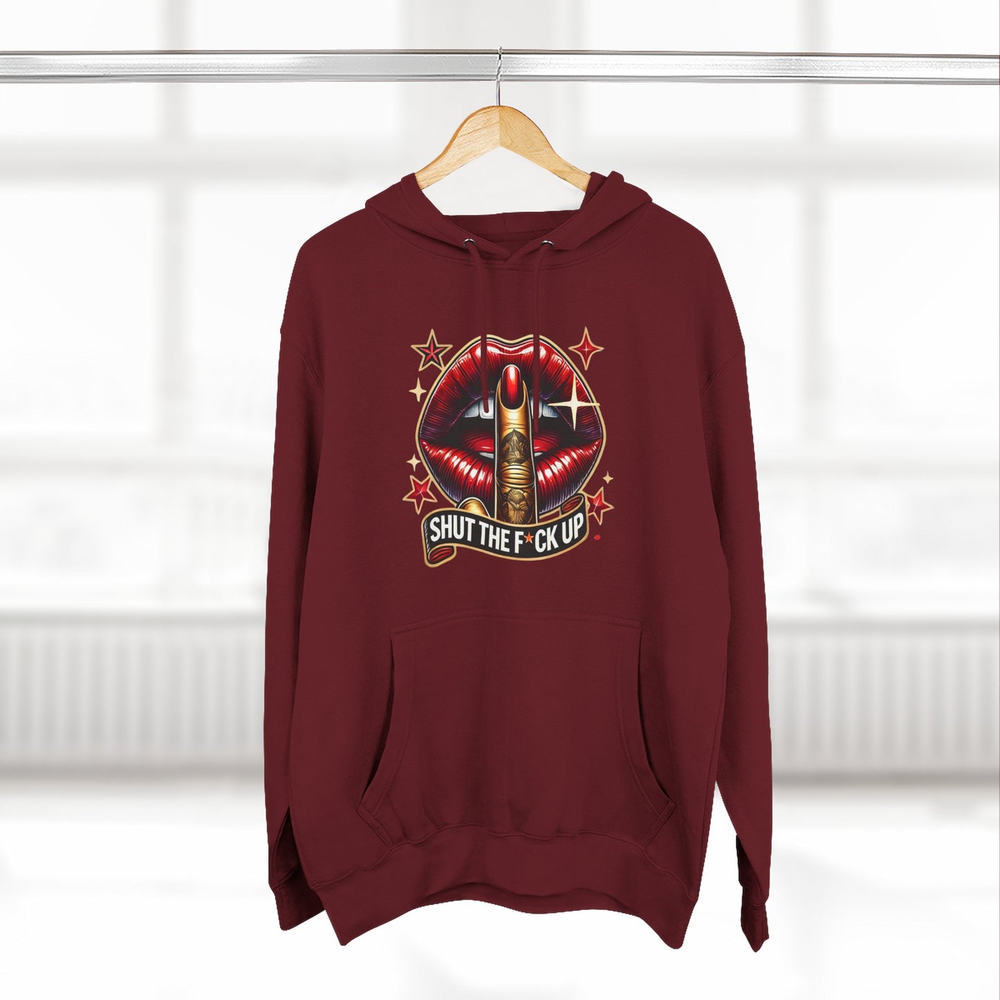 Shut the F**k Up Fleece Hoodie