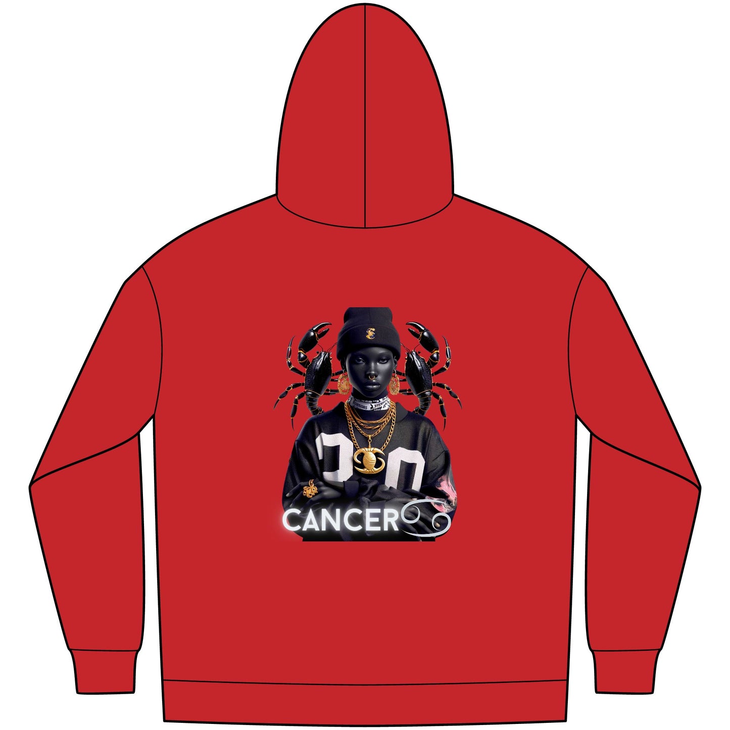 Stylish Cancer Zodiac Hoodie - Perfect for Astrology Lovers, Birthday Gifts, Cool Streetwear, Unique Zodiac Apparel, Everyday Comfort