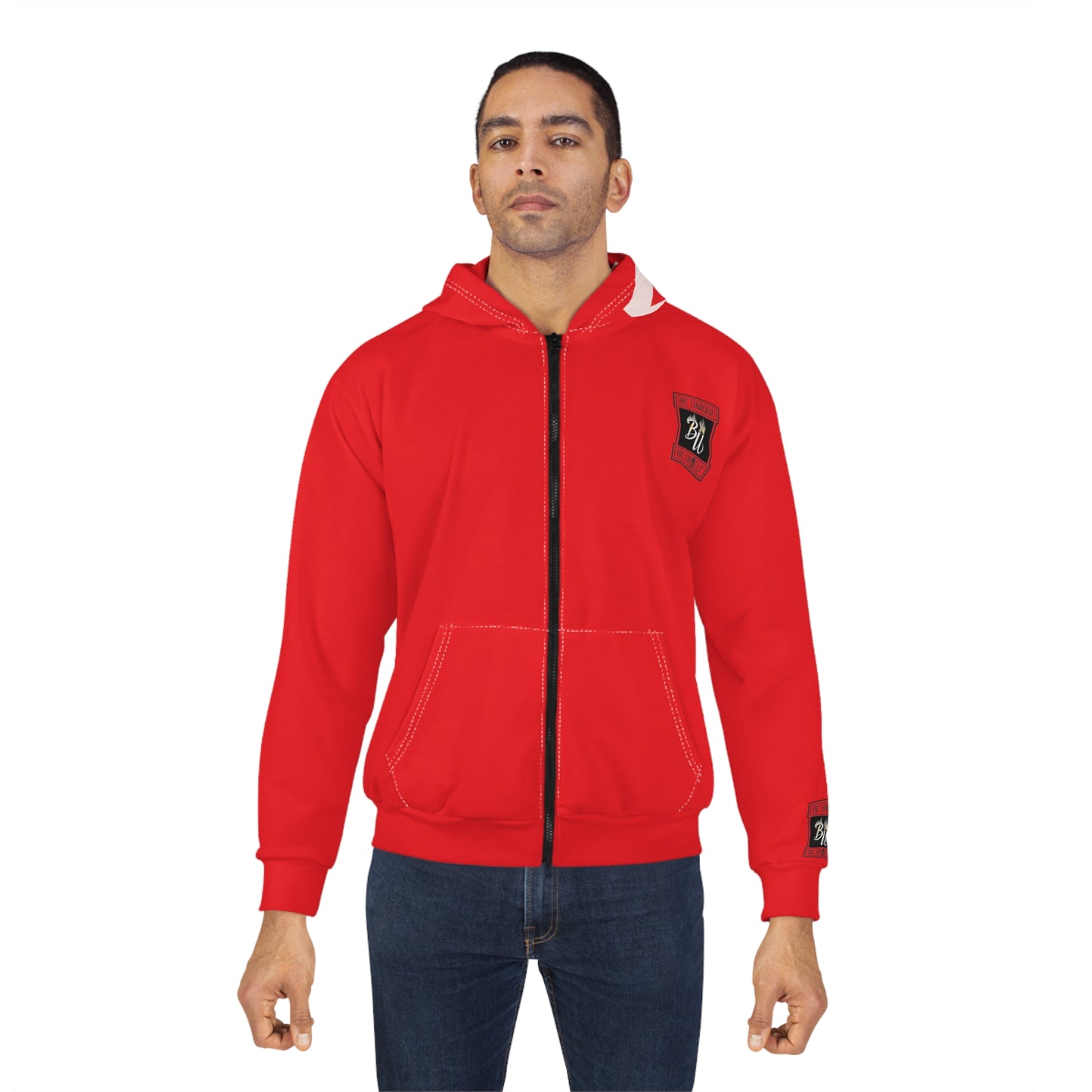 Urban Love Unisex Zip Hoodie, Streetwear Fashion, Comfortable Layer, Perfect Gift, Casual Wear, Urban Style, Cozy Apparel
