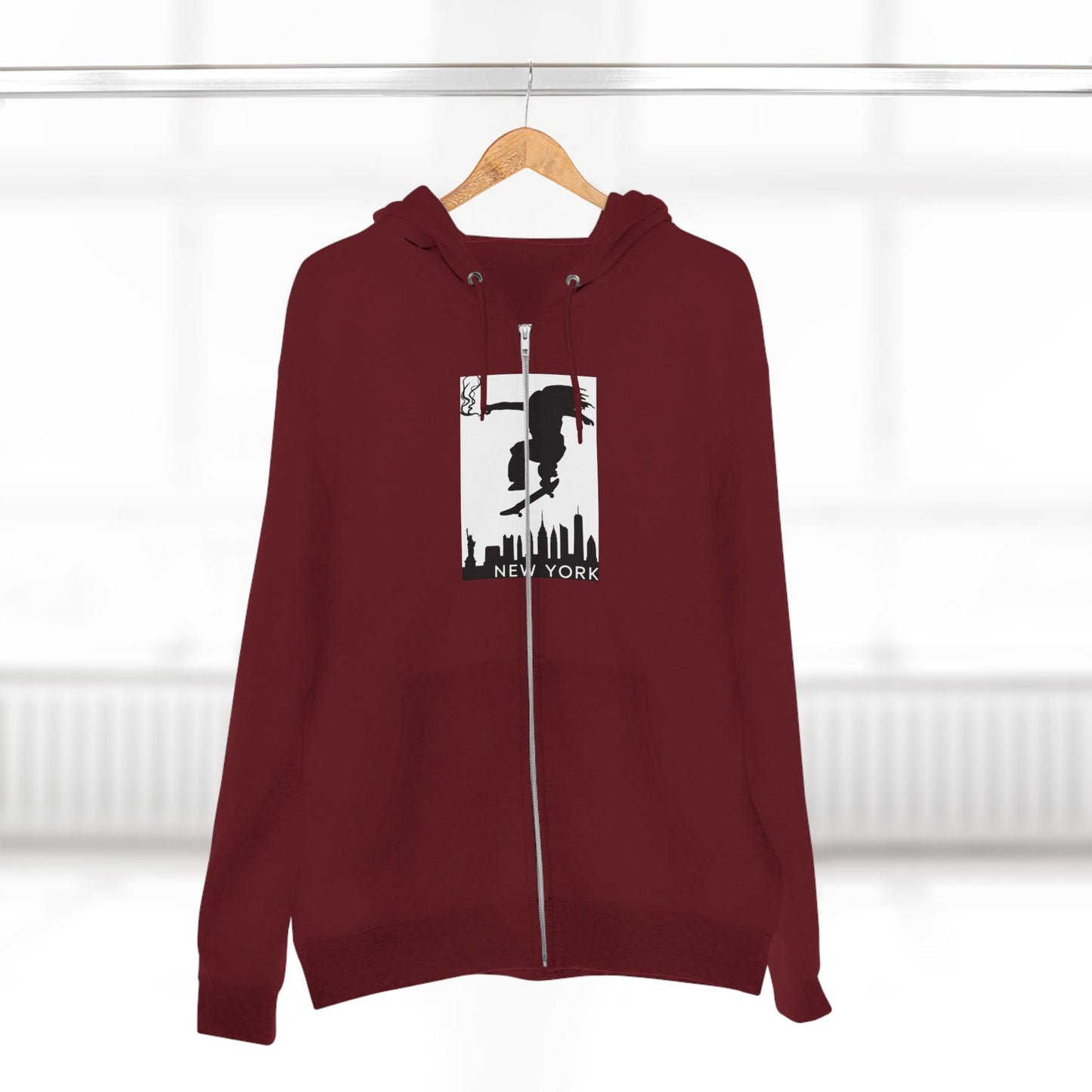 Urban Adventure Unisex Zip Hoodie - Perfect for City Lovers, Casual Wear, Street Style, Gift for Him/Her, Travel Clothing