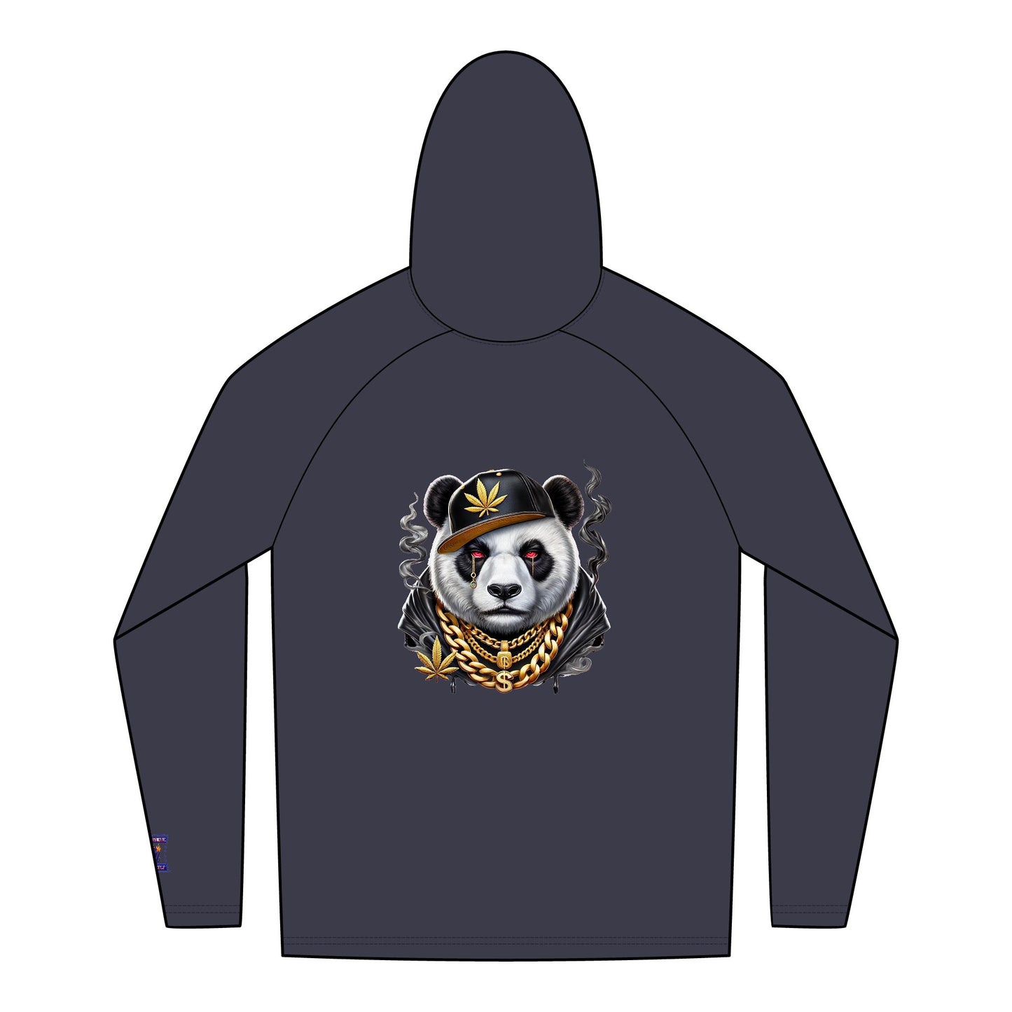 Stylish Unisex Hoodie Featuring Street Art Panda Design, Cool Graphic Sweatshirt, Casual Wear, Gift for Him/Her, Perfect for Chill Days