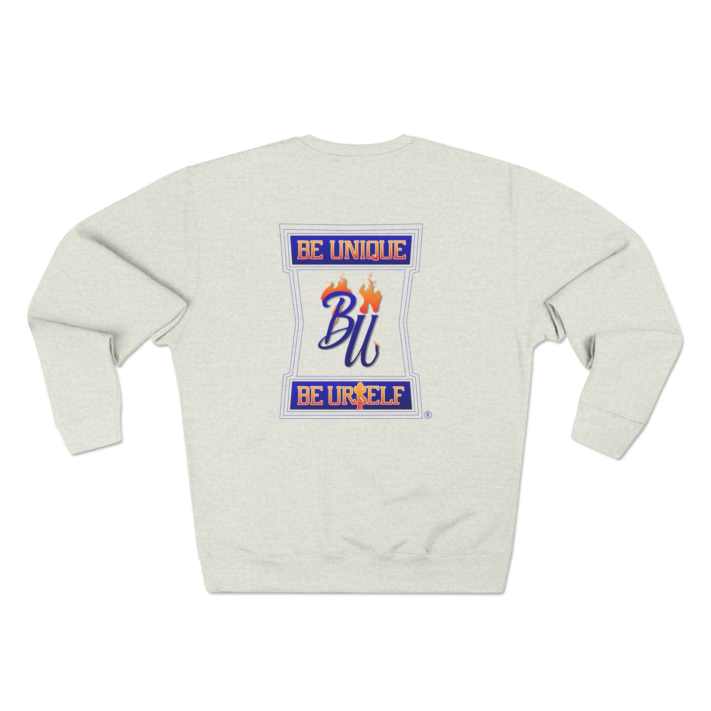 Heart & Self Expression Crewneck Sweatshirt - Cozy Unisex Top for Valentine's Day, Unique Gift, Casual Wear, Be Unique, Comfortable Fashion
