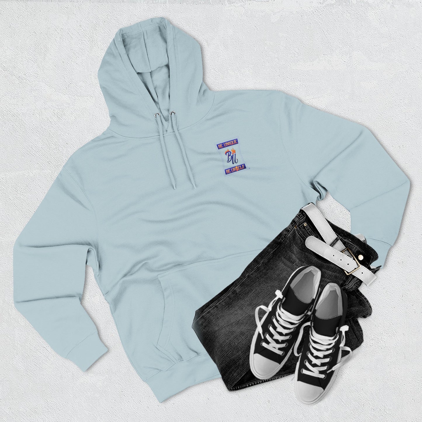 Smiley Face Fleece Hoodie, Cozy Casual Sweatshirt, Unisex Hoodie, Graphic Hoodie, Relaxed Winter Wear