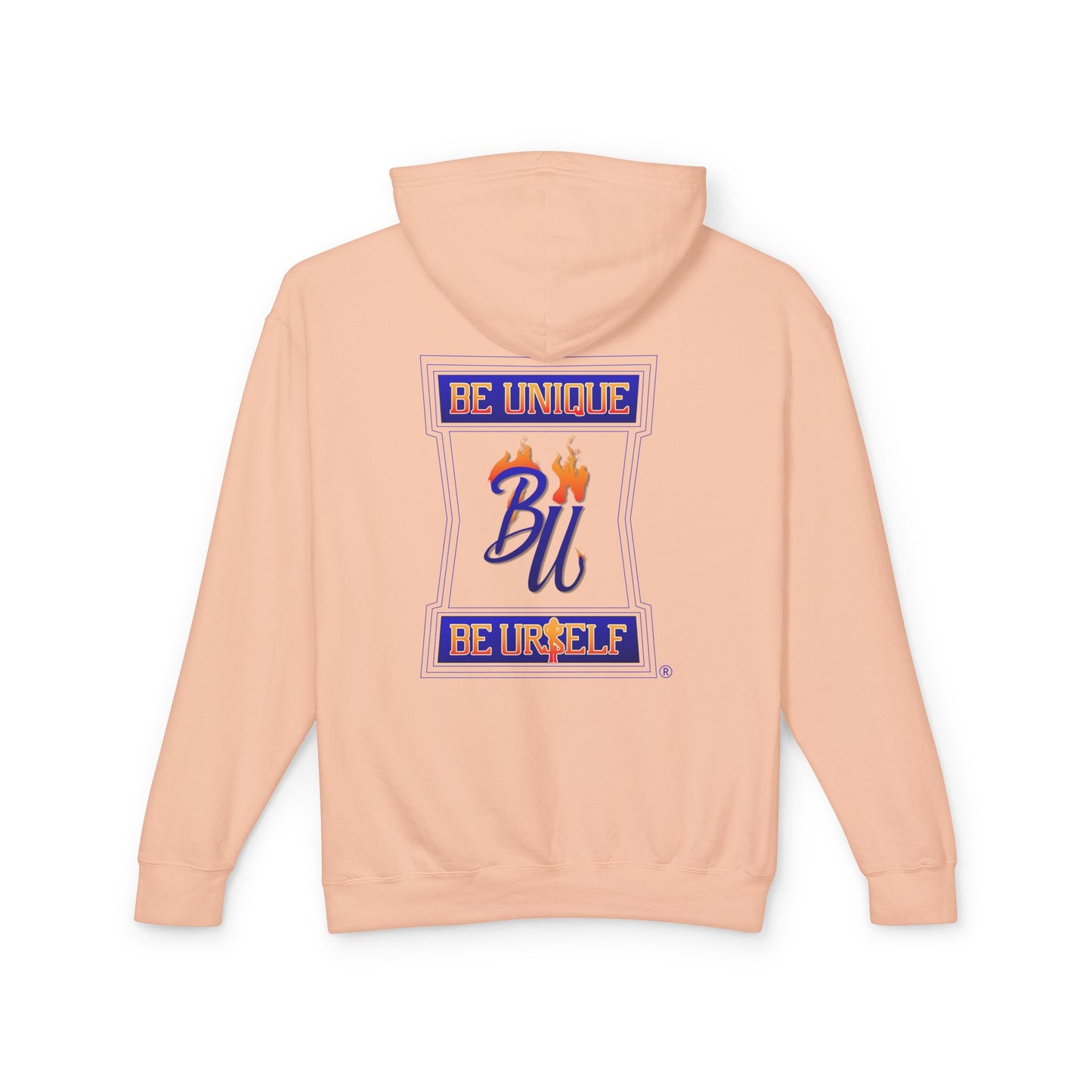 Unisex Lightweight Hooded Sweatshirt with Motivational Designs | Perfect for Casual Outfits, Gifts, and Self-Care