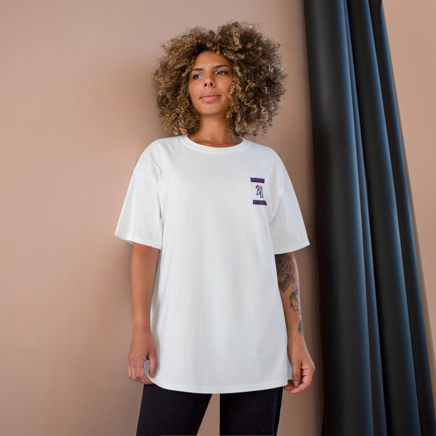 Skateboarder Skyline T-Shirt — Champion Logo Street Skate Tee