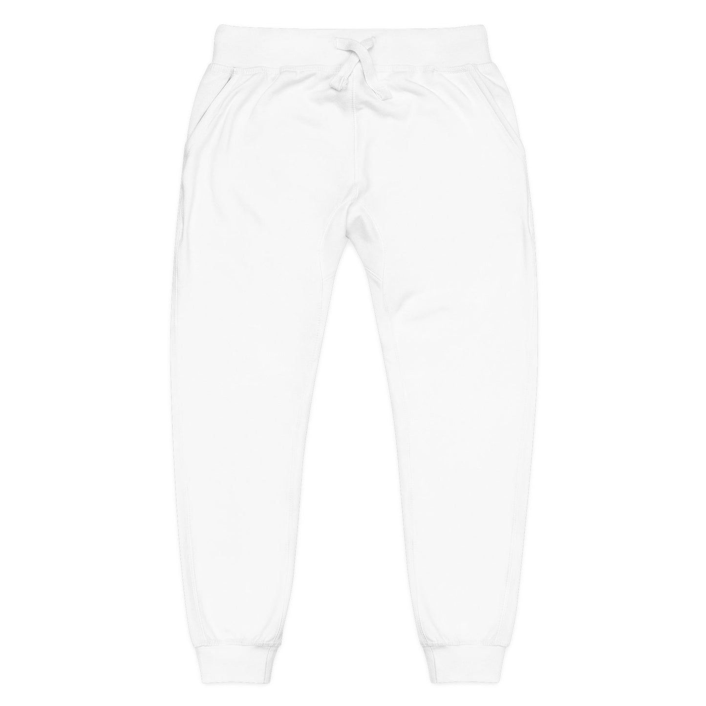 Embroidered Red Floral Patch Sweatpants — Cozy Fleece Joggers