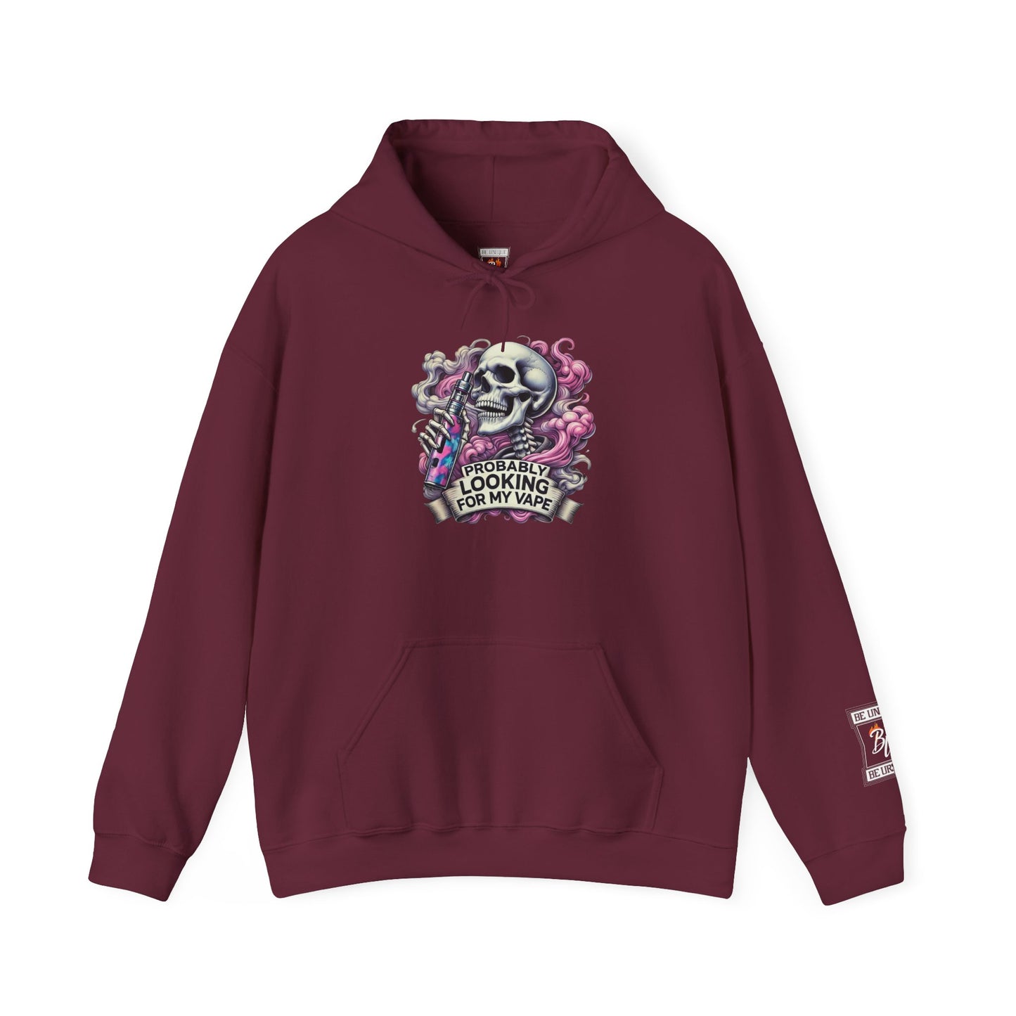Skull Graphic Hoodie, Unisex Heavy Blend™ Hooded Sweatshirt, Halloween Apparel, Unique Style, Gift for Him/Her, Casual Wear, Streetwear