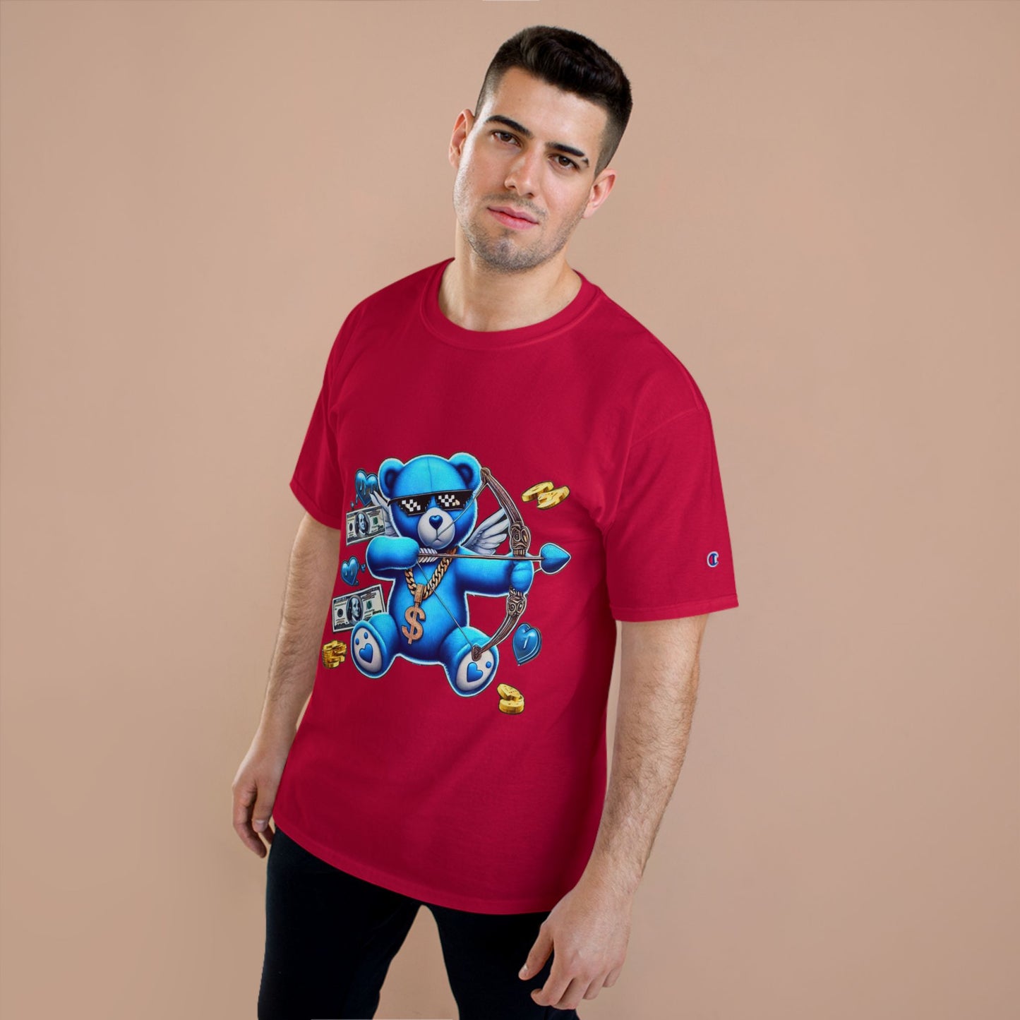 Stylish Bear Graphic Tee, Cool Gift for Friends, Casual Wear, Streetwear for Men and Women, Fun Gift, Summer Essential