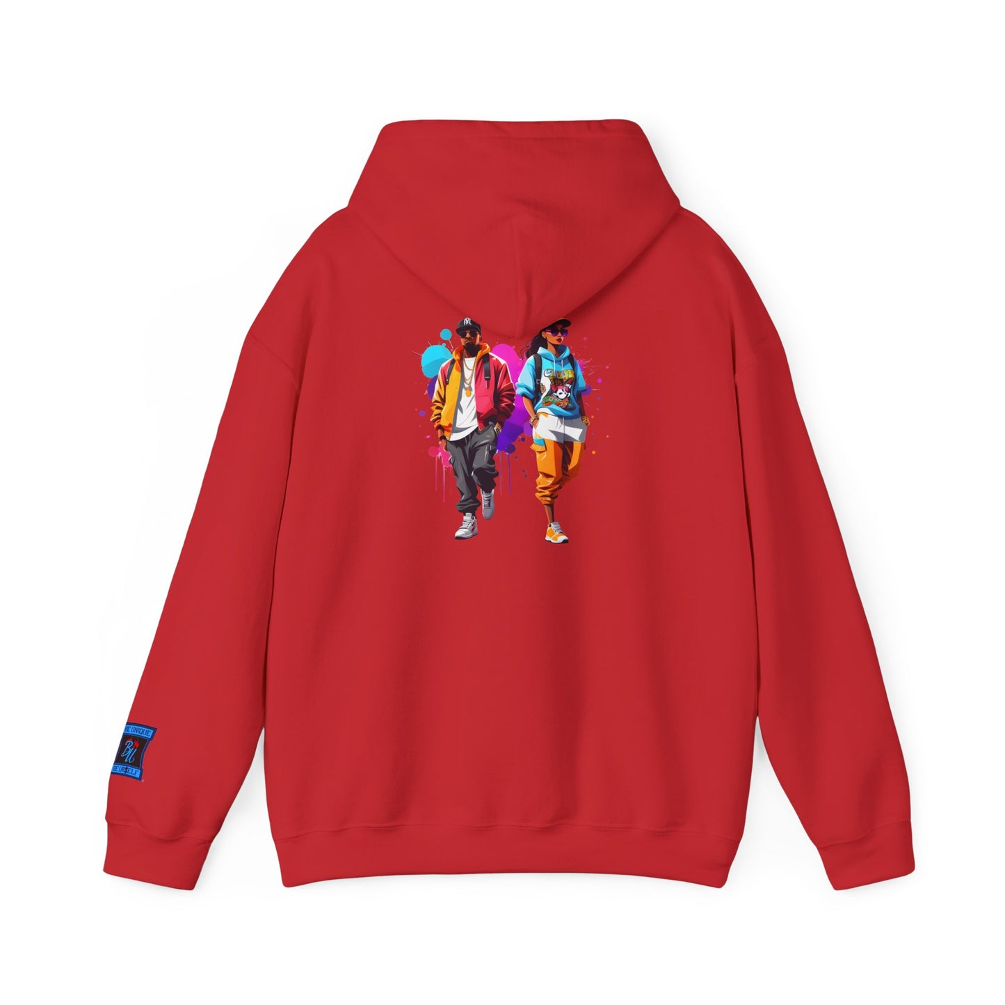 Hoodie — Retro Street Dancers Graphic Pullover