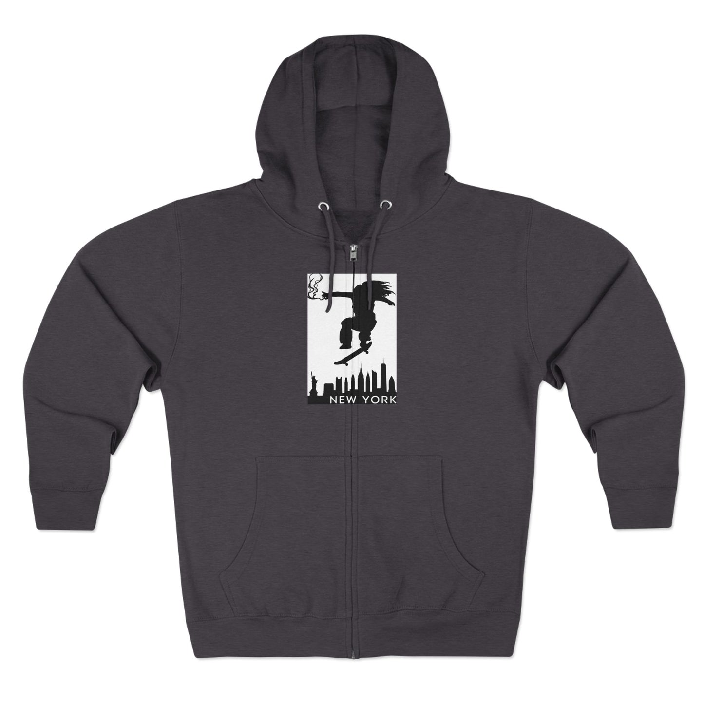 Urban Adventure Unisex Zip Hoodie - Perfect for City Lovers, Casual Wear, Street Style, Gift for Him/Her, Travel Clothing