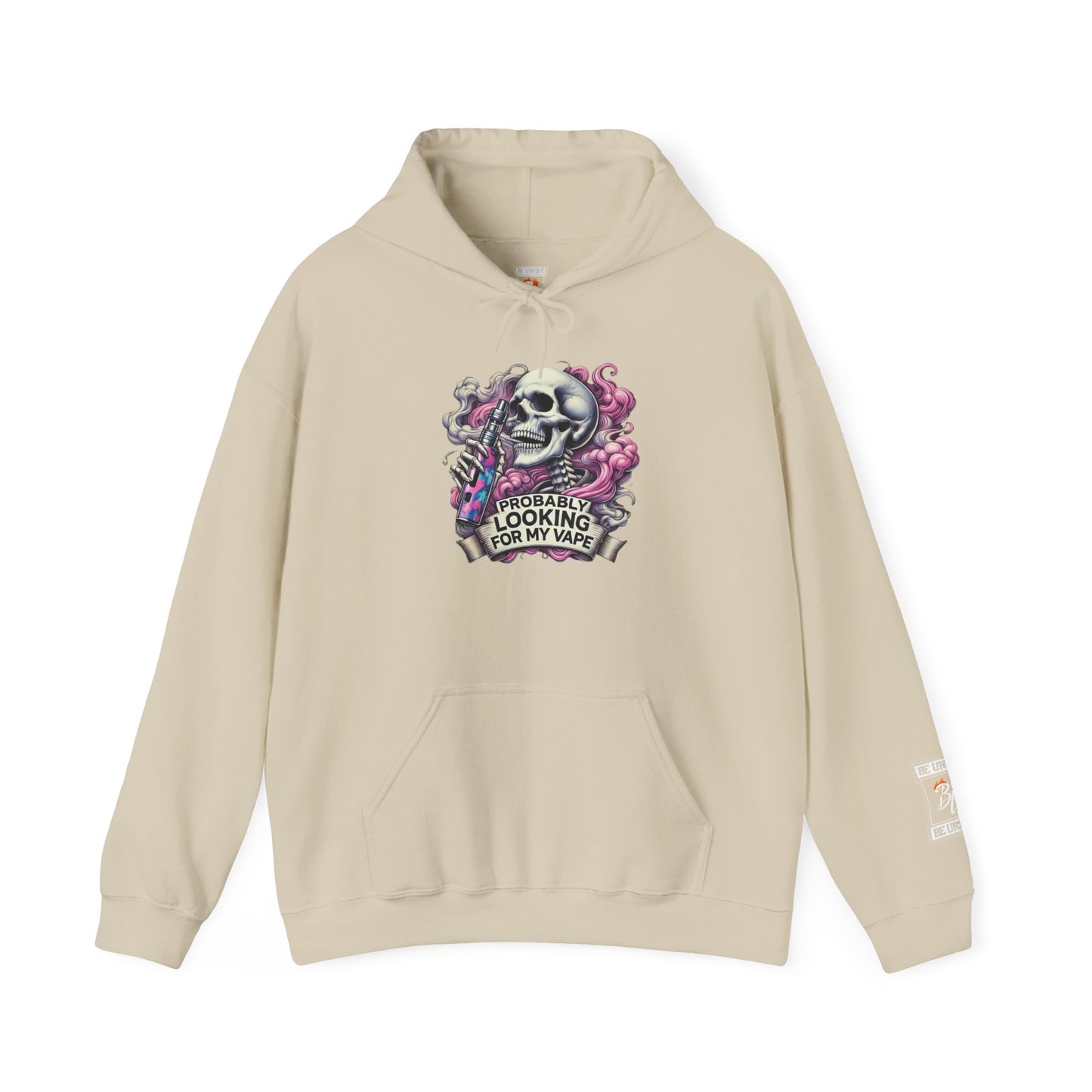 Skull Graphic Hoodie, Unisex Heavy Blend™ Hooded Sweatshirt, Halloween Apparel, Unique Style, Gift for Him/Her, Casual Wear, Streetwear