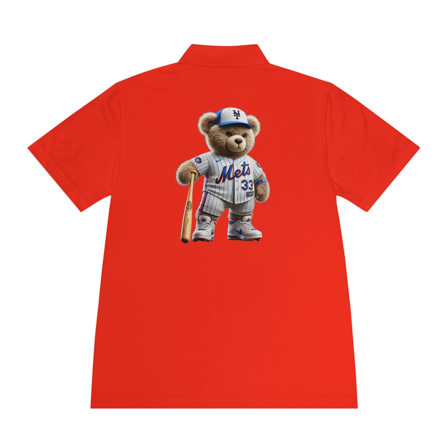 Men's Sport Polo Shirt with Bear Design - Casual Wear, Gift for Sports Lovers, Father's Day, Summer Outfits, Everyday Comfort
