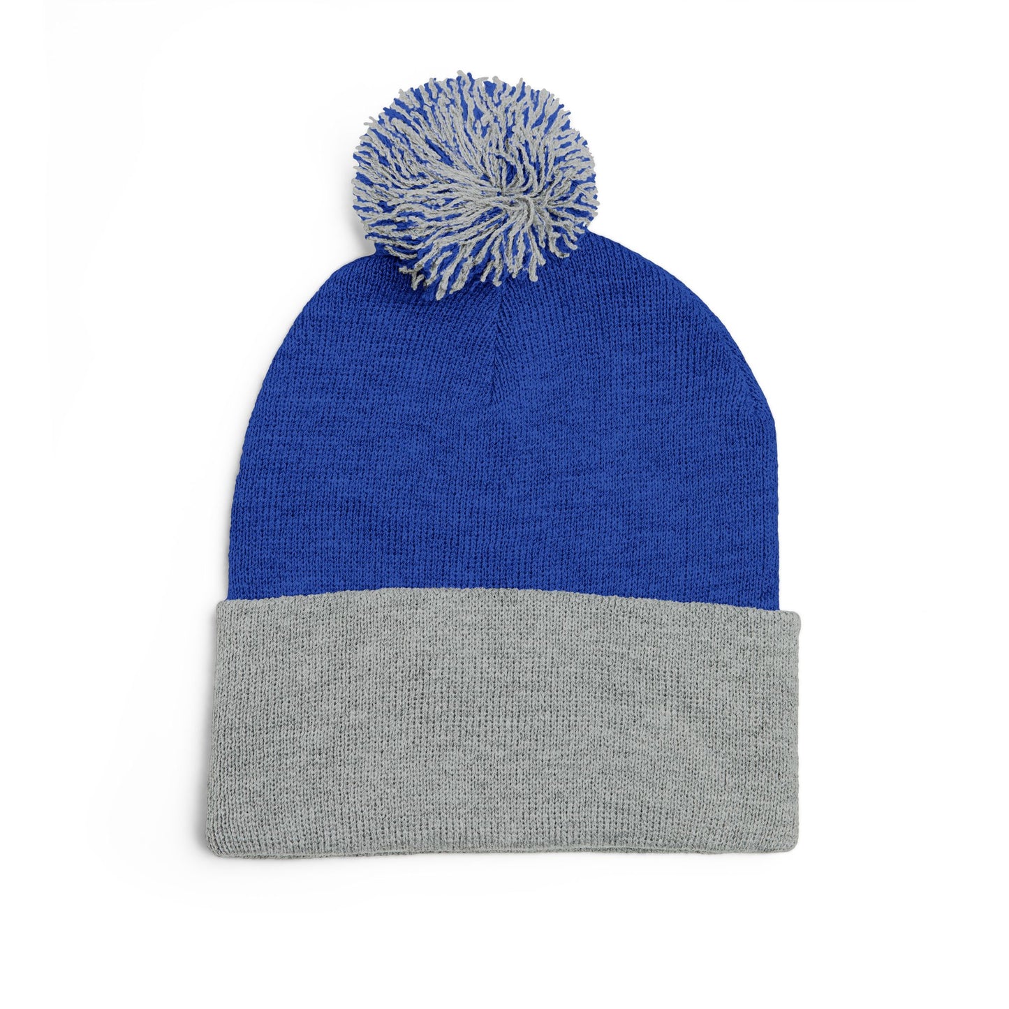 Cozy Pom-Pom Knit Cap with Unique Embroidery, Winter Hat, Beanie for Men & Women, Gift for Him/Her, Perfect for Outdoor Activities