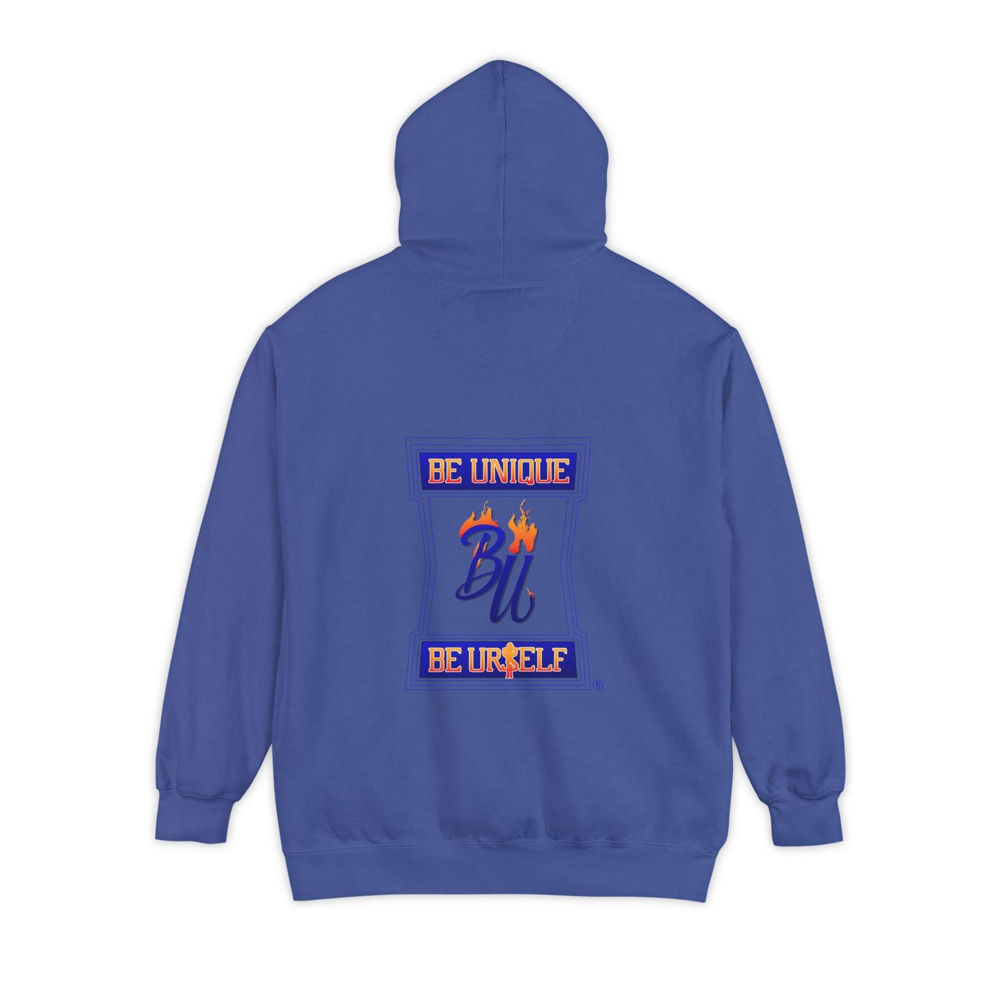 Urban Streetwear Hoodie - Be Unique, Be Yourself, Cozy Sweatshirt, Gift for Trendsetters, Casual Layering, Hip Hop Essential