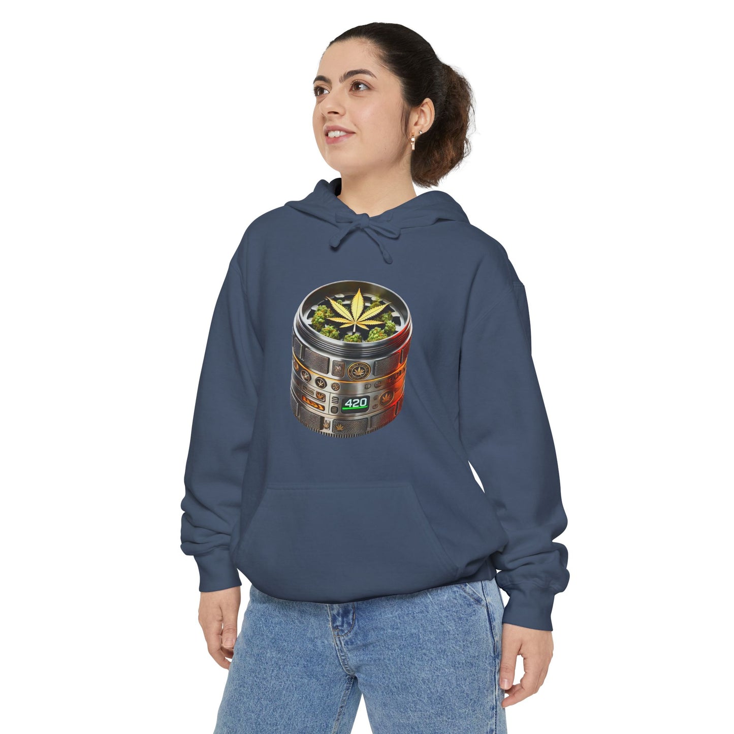 Unisex Garment-Dyed Hoodie: Be Unique, Be Yourself, Cozy Streetwear, Casual Wear, Gift for Creative Souls, Perfect for Everyday Style