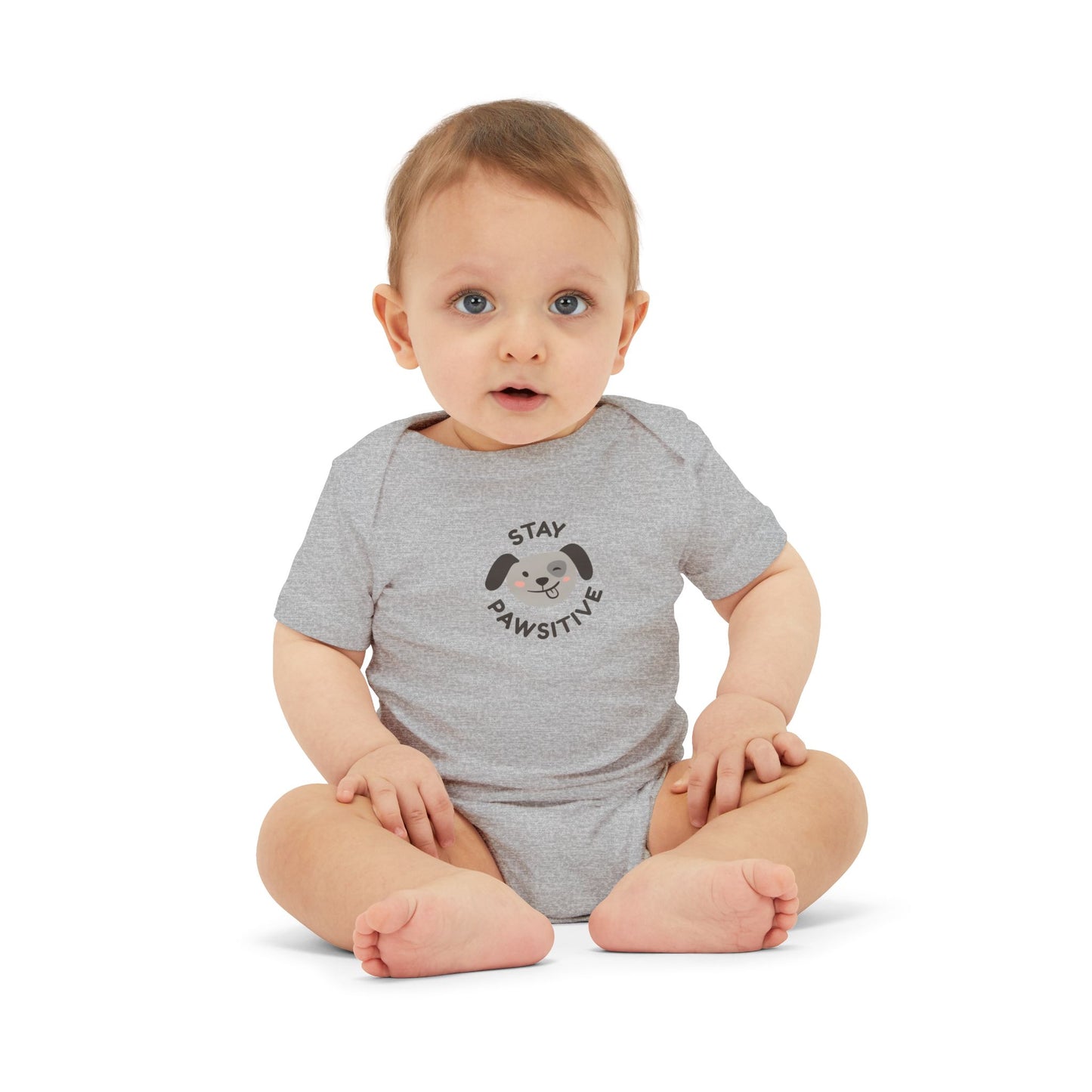 Pawsitive Infant Onesie - Cute Baby Romper, Perfect for Baby Showers, Newborn Gifts, Dog Lovers, Playful Outfits, Everyday Wear