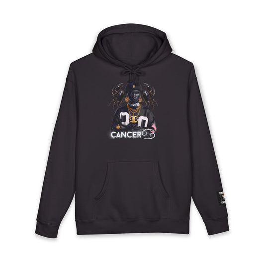 Astrology-Inspired Heavyweight Hoodie for Cancer Fans, Zodiac Apparel, Astrology Gifts, Personalized Hooded Sweatshirt, Horoscope Sweatshirt