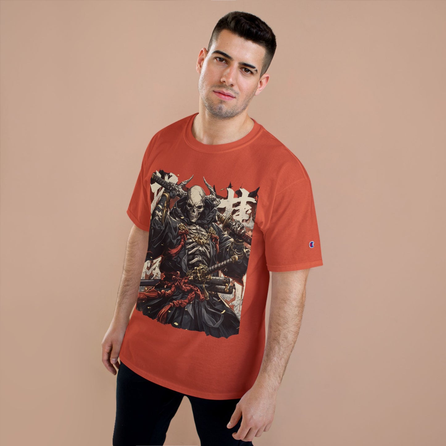 Samurai Skeleton Warrior T-Shirt – Dark Japanese Myth Art Tee