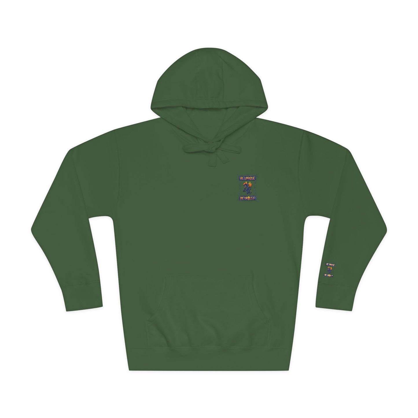 Stylish Unisex Fleece Hoodie - Bold Art Design, Cozy Streetwear, Perfect for Gifting, Unisex Casual Wear, Trendy Fall Fashion