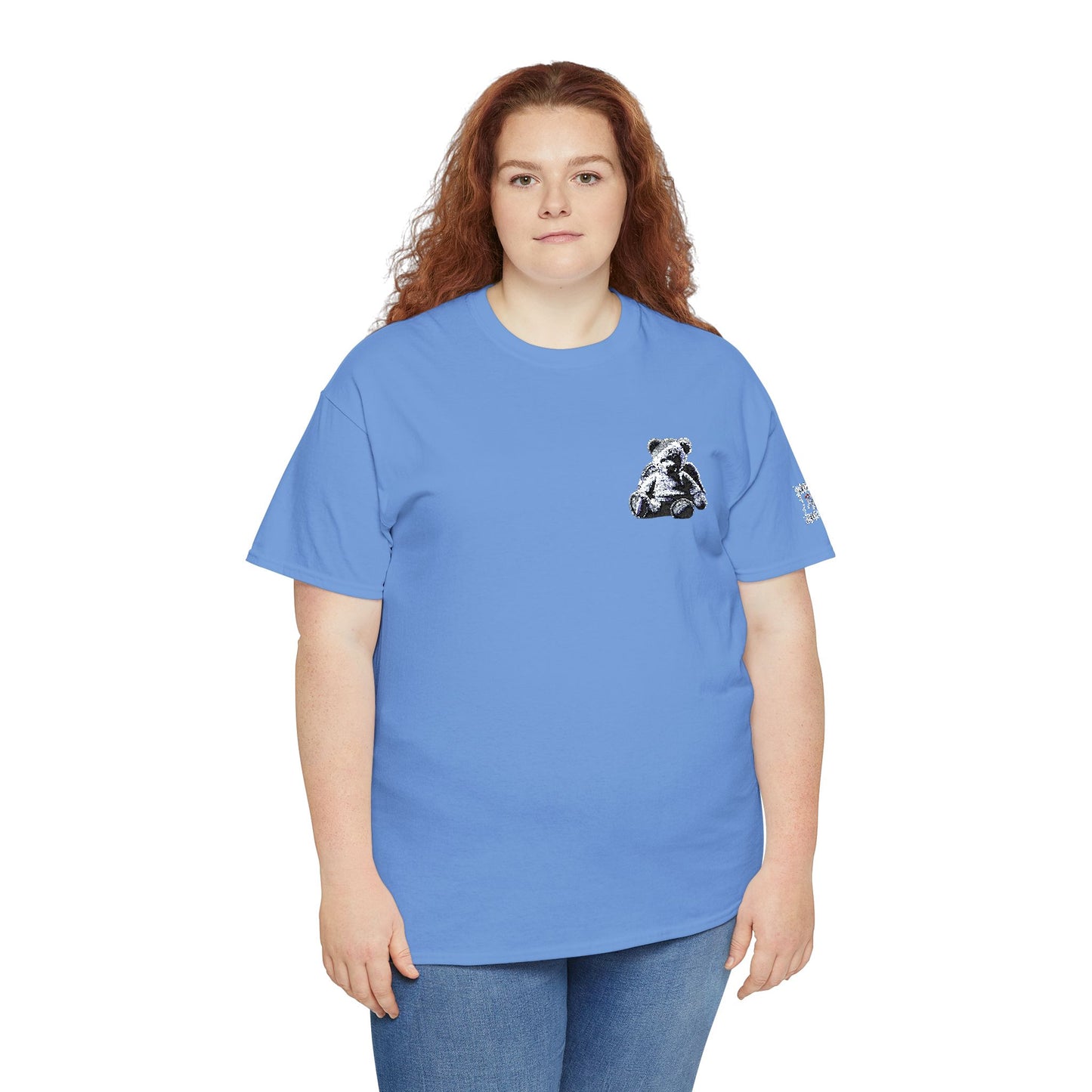 Cuddle Bear Unisex Tee, Cozy Cotton Shirt, Casual Everyday Wear, Cute Gift for Animal Lovers, Birthday, Holiday Apparel