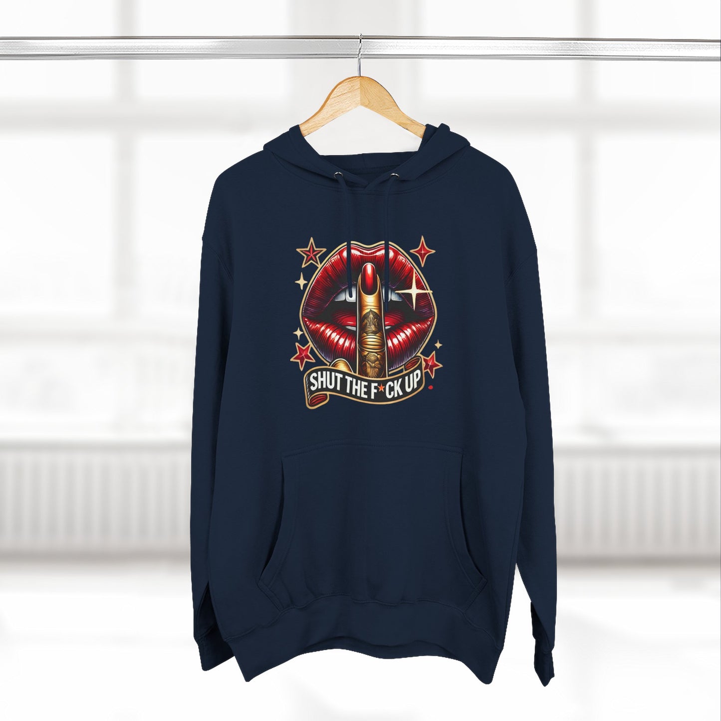 Shut the F**k Up Fleece Hoodie