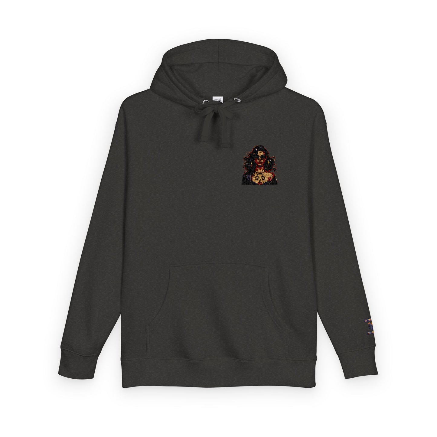 Cozy Floral Graphic Hoodie - Unisex Fleece Sweatshirt, Gift for Him or Her, Casual Wear, Autumn Fashion, Streetwear