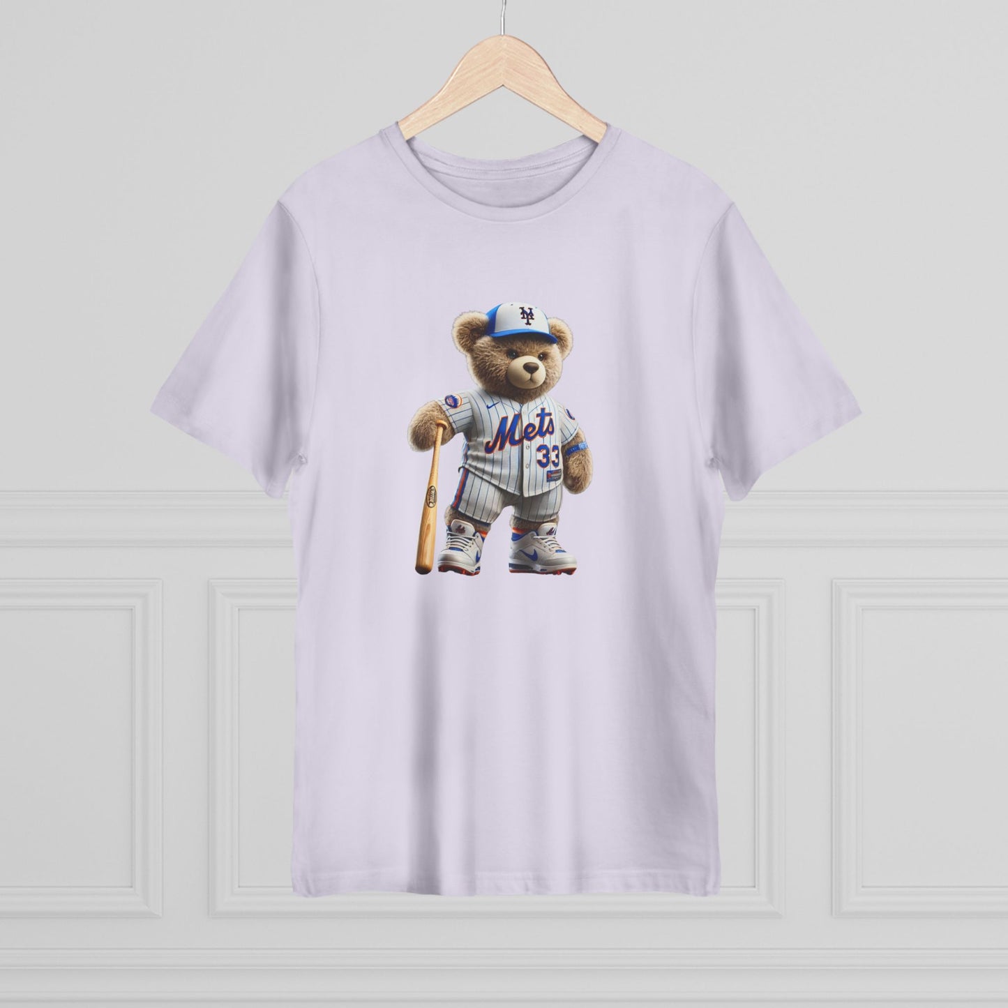 Unisex Bear Baseball T-Shirt, Cute Animal Tee, Gift for Sports Fans, Casual Wear, Soft Cotton Top