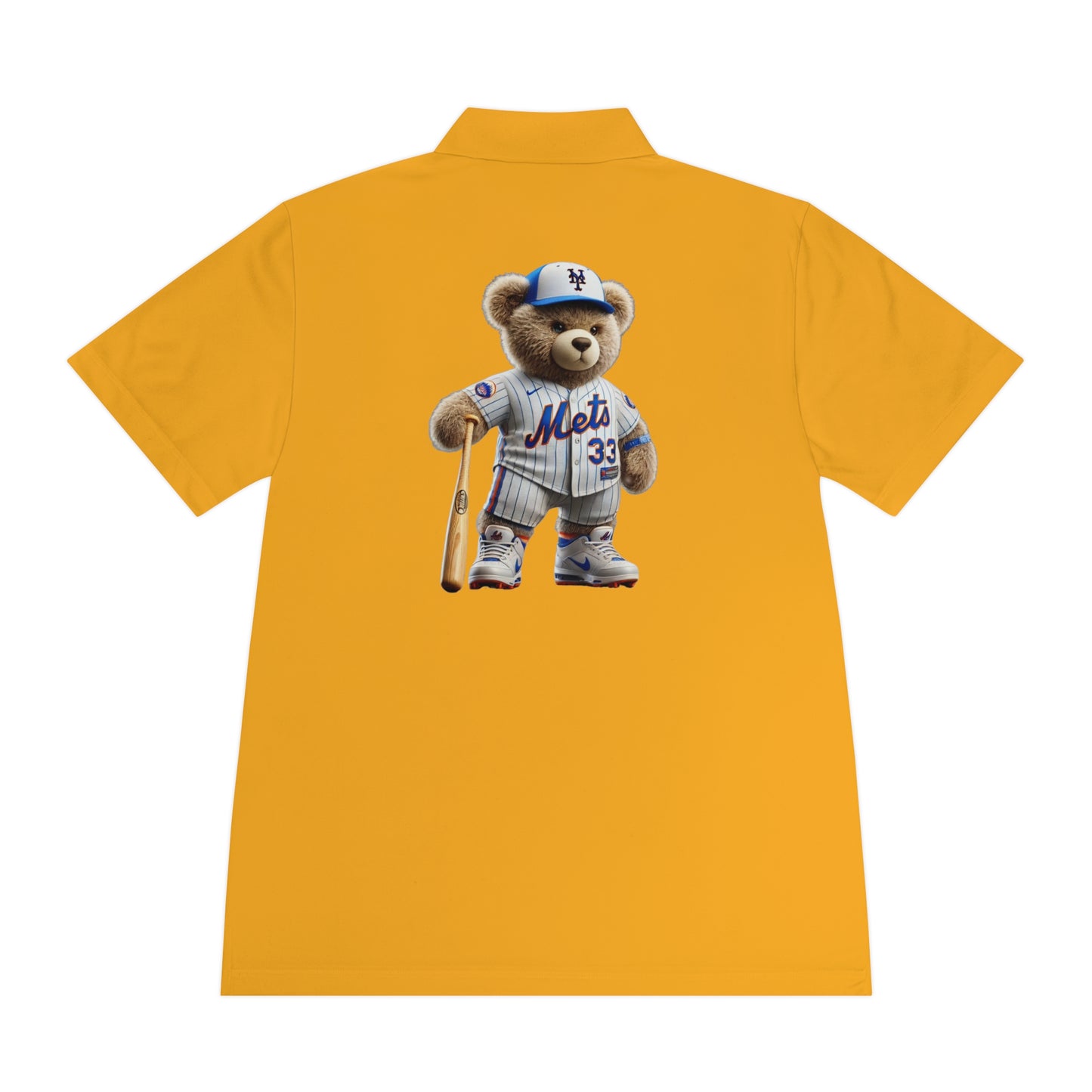 Men's Sport Polo Shirt with Bear Design - Casual Wear, Gift for Sports Lovers, Father's Day, Summer Outfits, Everyday Comfort