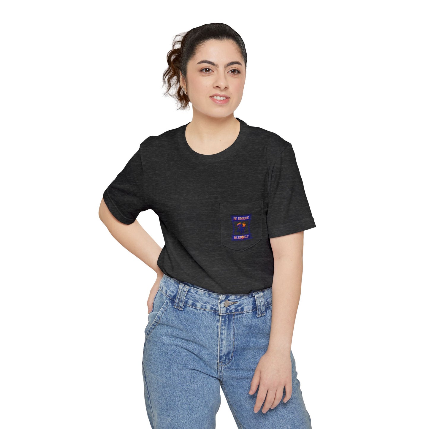 Fun Basketball Bear Pocket T-shirt, Casual Tee for Sports Lovers, Gifts for Him, Unisex Streetwear, Summer Essentials