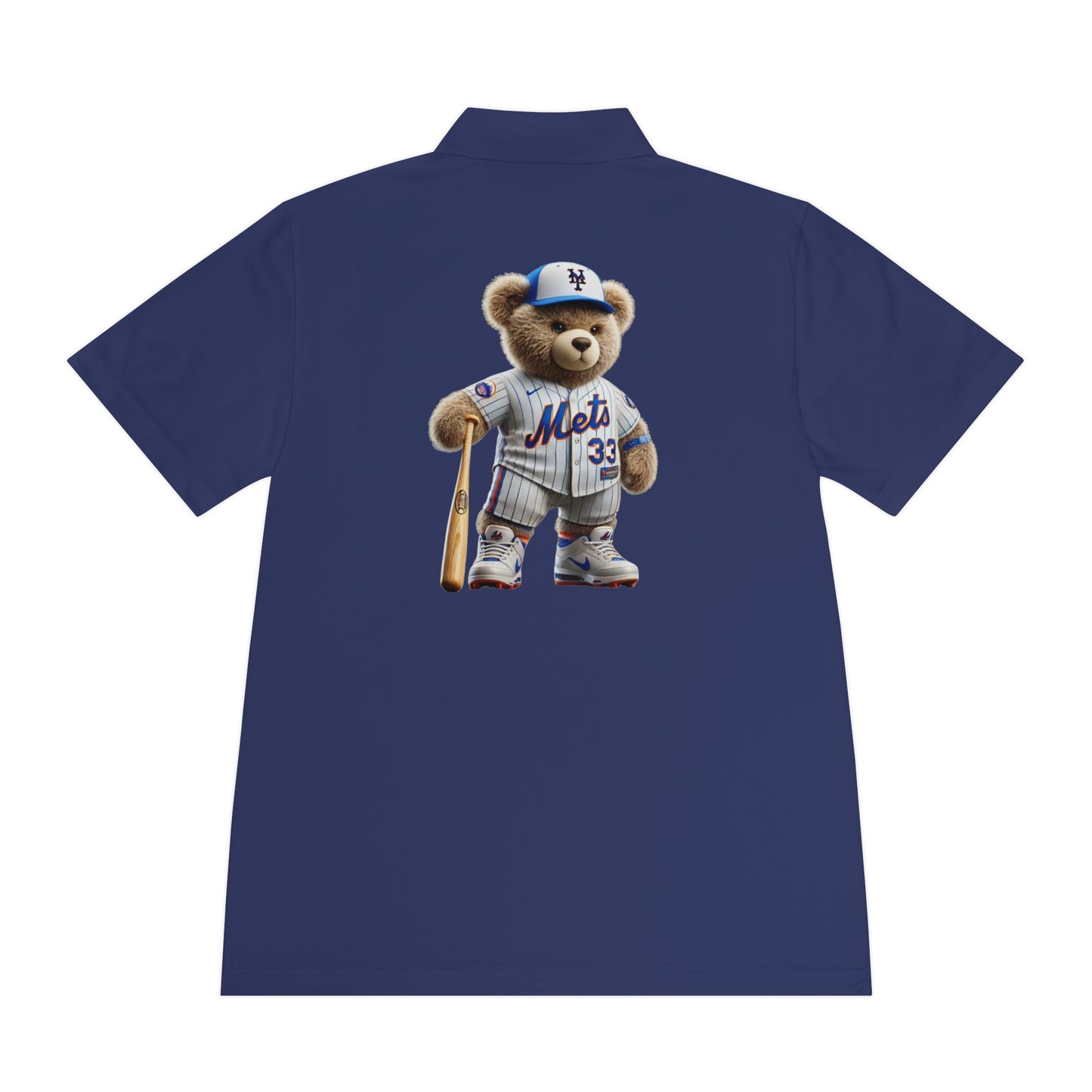 Men's Sport Polo Shirt with Bear Design - Casual Wear, Gift for Sports Lovers, Father's Day, Summer Outfits, Everyday Comfort