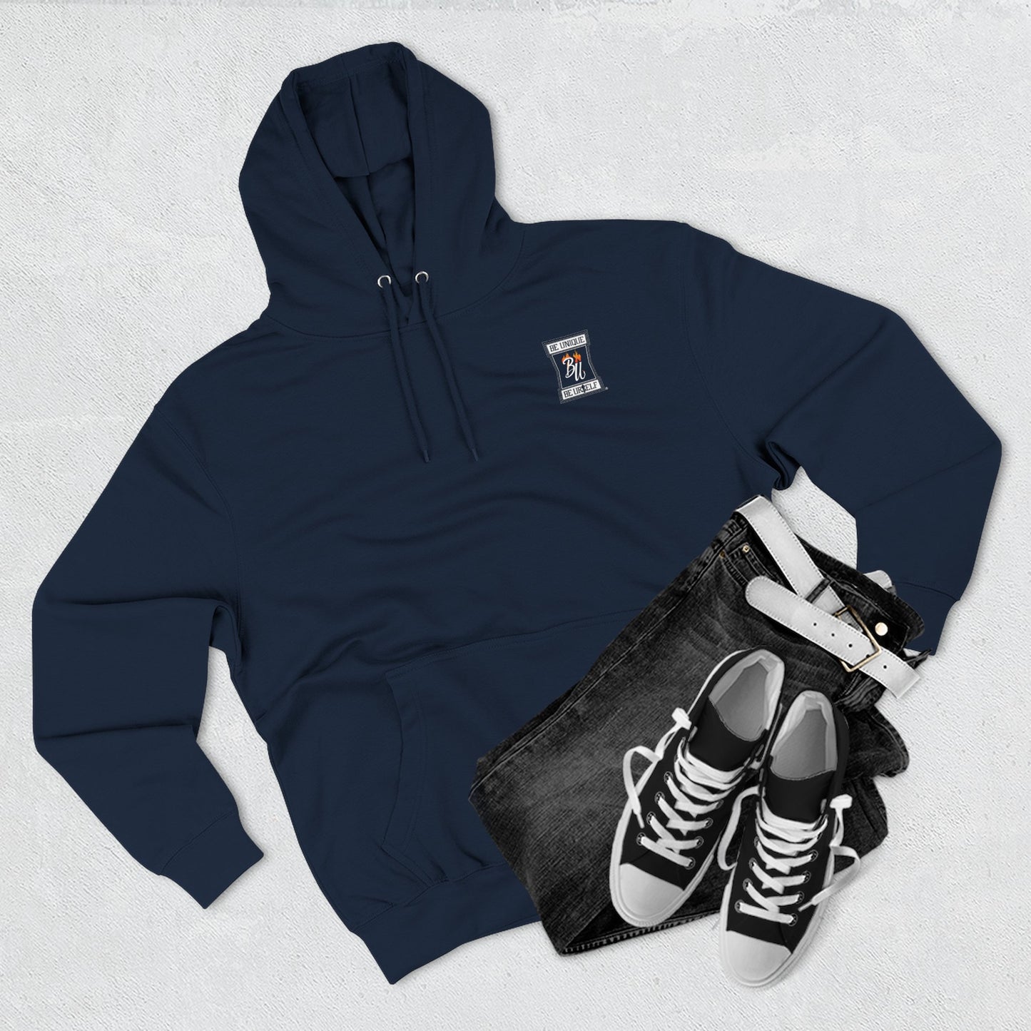 Cozy Love Hoodie - Three-Panel Fleece with Warm Design