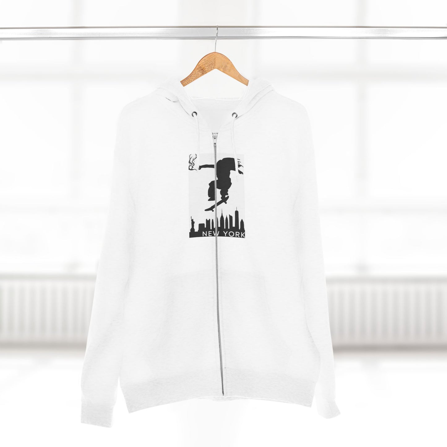 Urban Adventure Unisex Zip Hoodie - Perfect for City Lovers, Casual Wear, Street Style, Gift for Him/Her, Travel Clothing