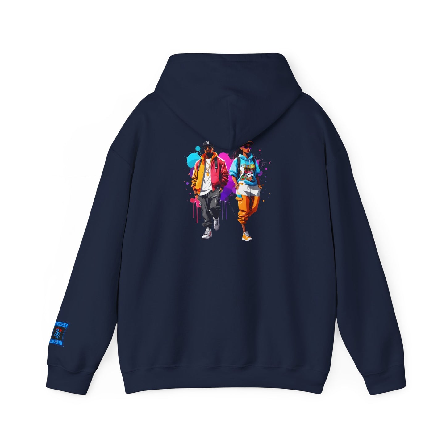 Hoodie — Retro Street Dancers Graphic Pullover