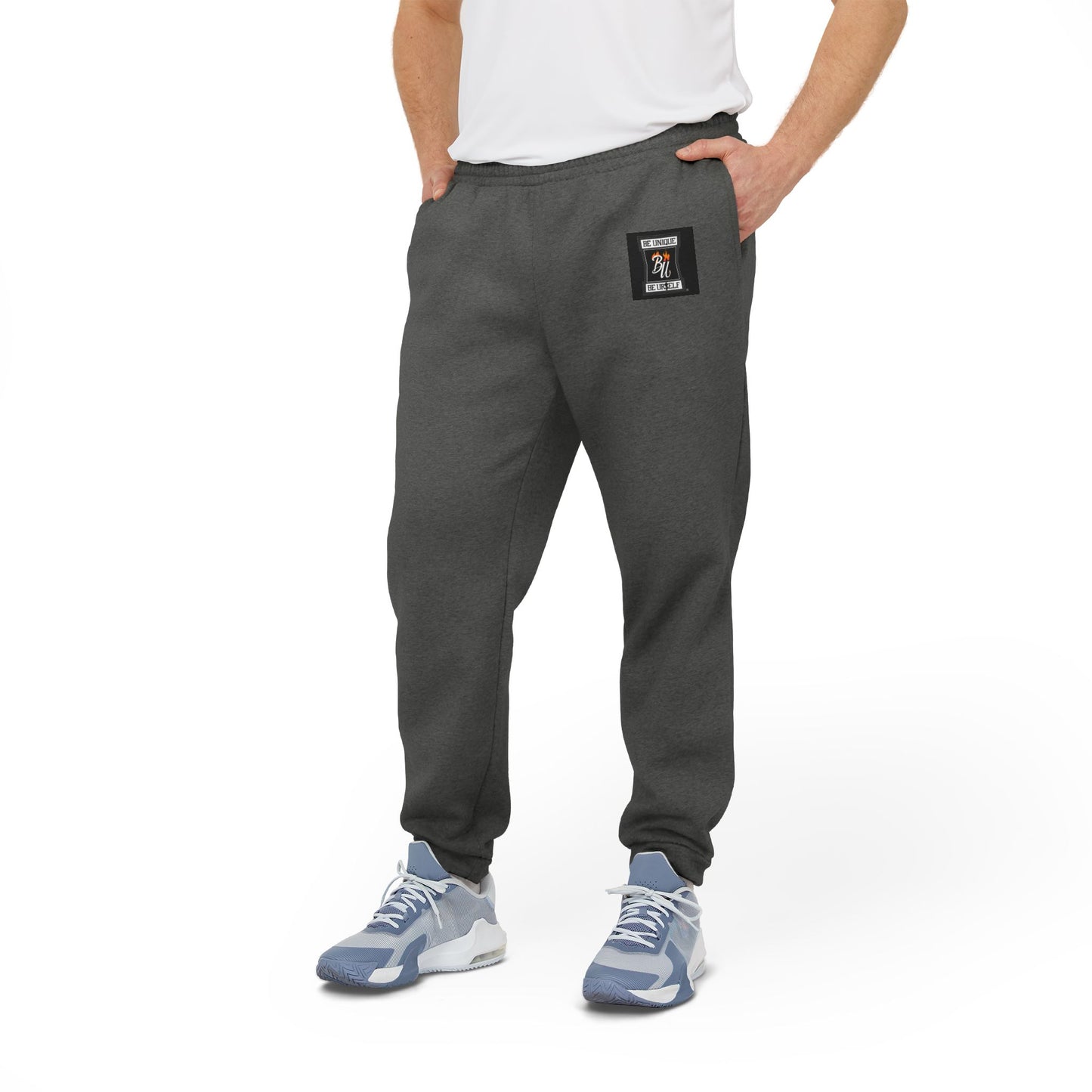 Cozy Unisex Fleece Joggers, Athleisure Pants, Casual Lounge Pants, Sportswear, Workout Outfit, Gift for Him/Her