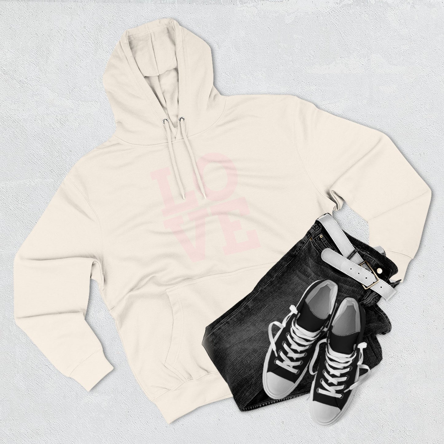 Love Graphic Fleece Hoodie