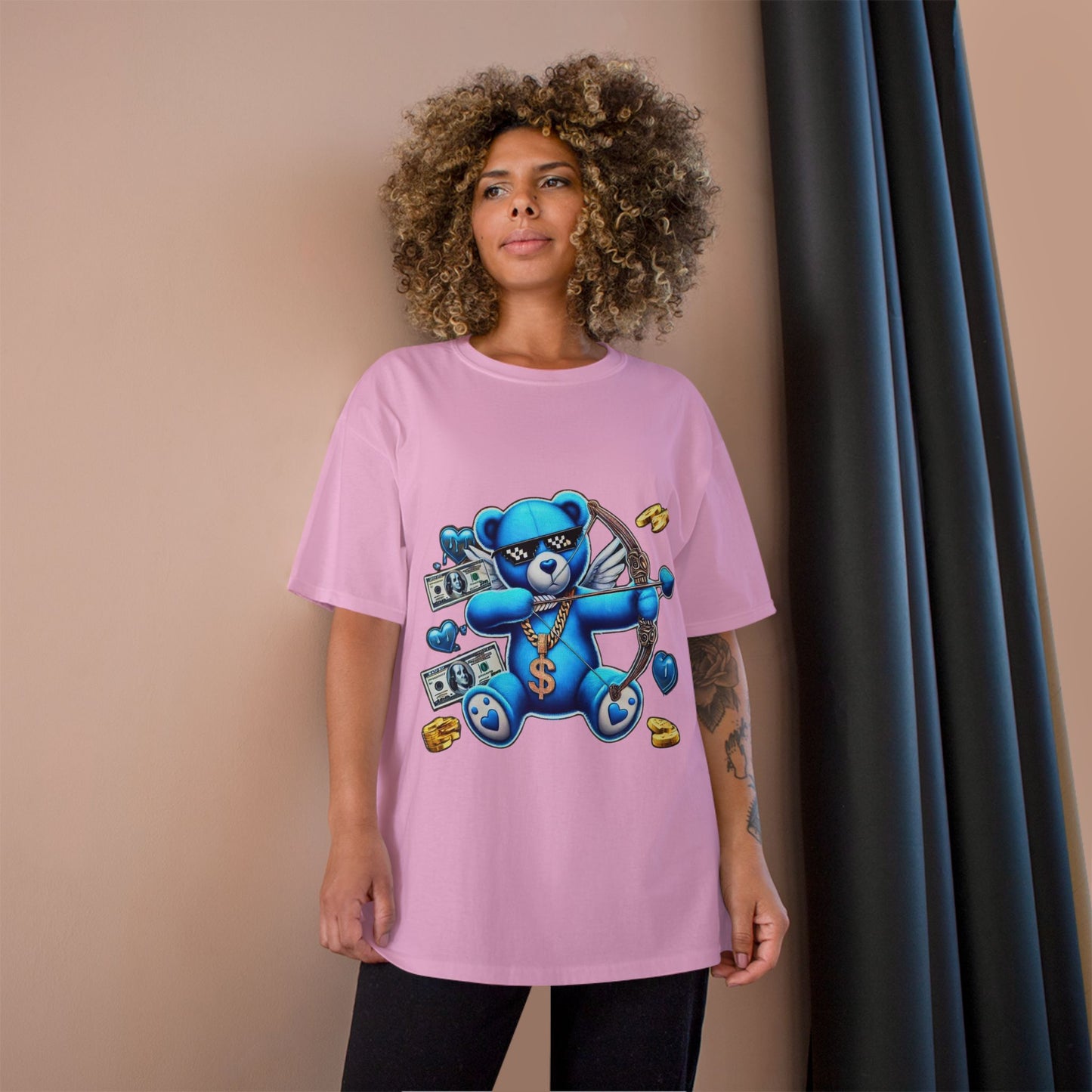 Stylish Bear Graphic Tee, Cool Gift for Friends, Casual Wear, Streetwear for Men and Women, Fun Gift, Summer Essential