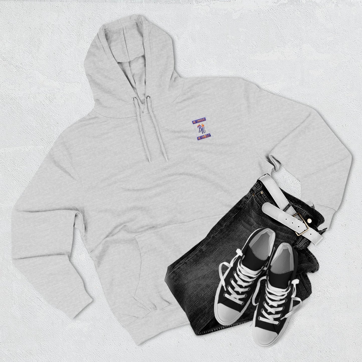 Urban Skate Fleece Hoodie - Streetwear Style, Cozy Pullover, Gift for Skaters, Trendy Fashion, New York Inspired