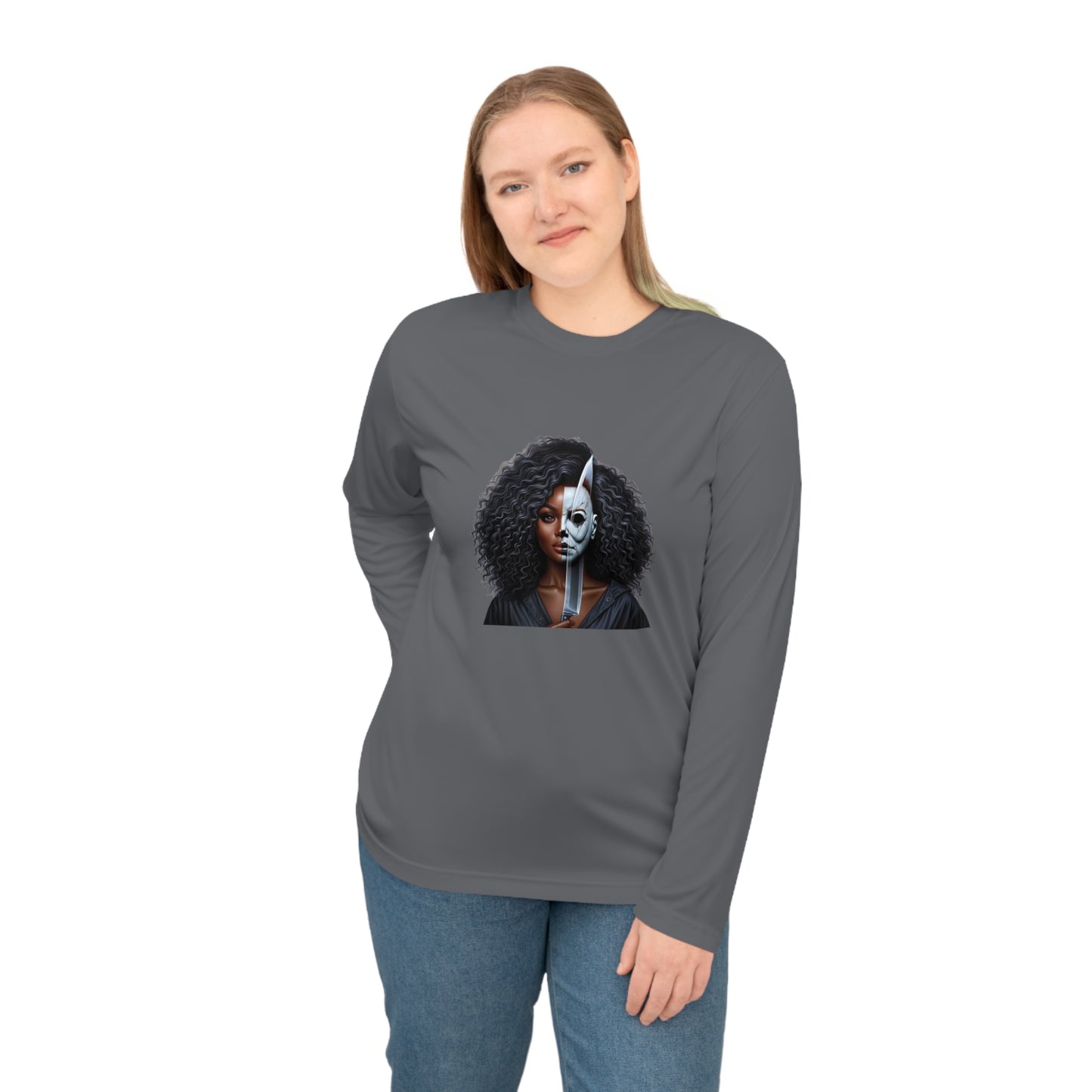 Unisex Artistic Performance Tee with Unique Design, Fitness Apparel, Creative Sportswear, Gift for Art Lovers, Casual Fashion