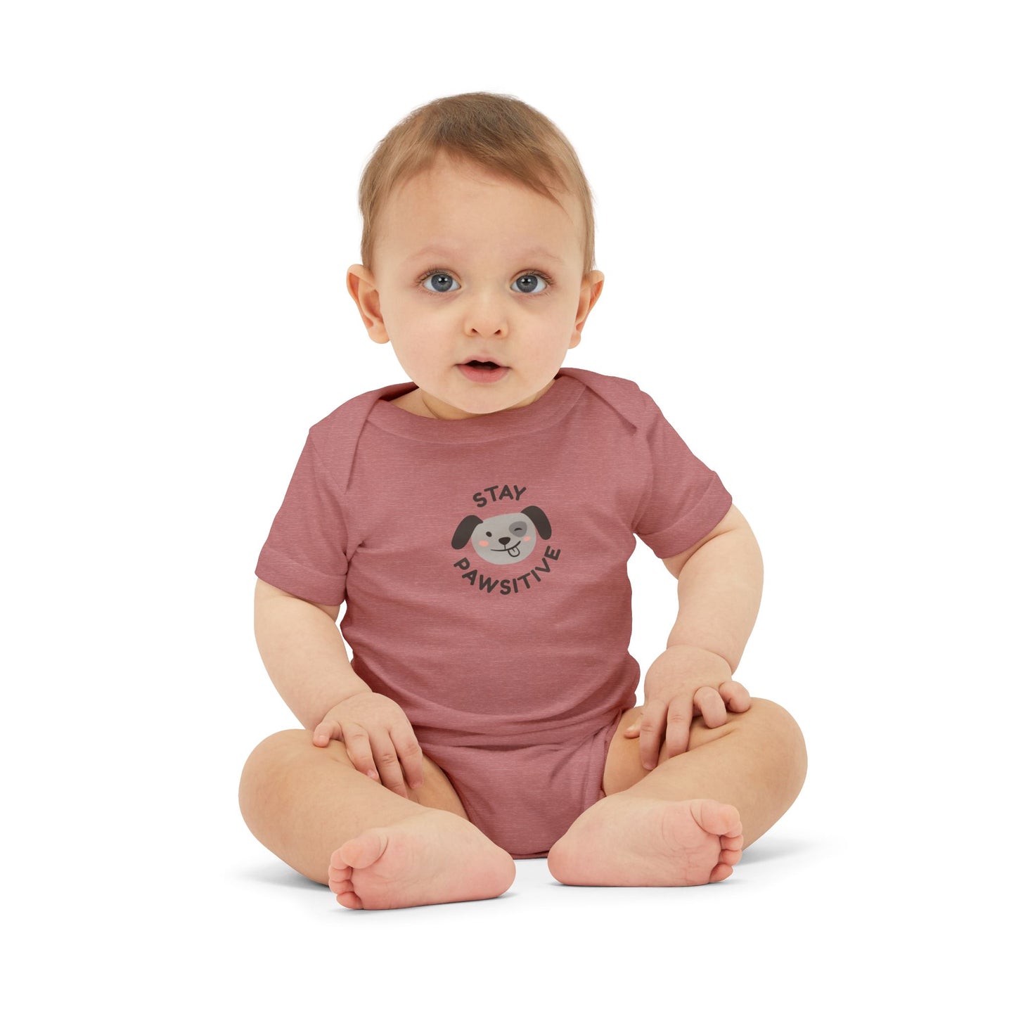 Pawsitive Infant Onesie - Cute Baby Romper, Perfect for Baby Showers, Newborn Gifts, Dog Lovers, Playful Outfits, Everyday Wear