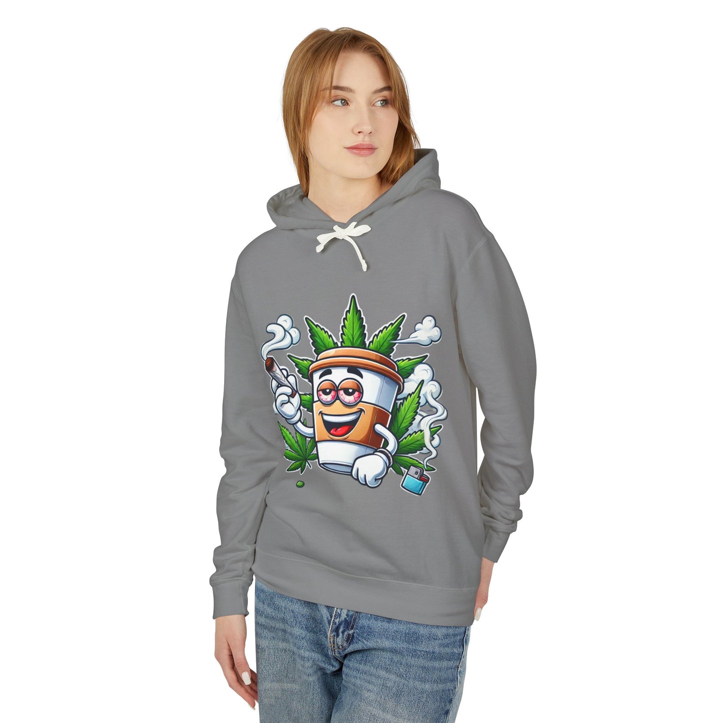 Hooded Sweatshirt with Chill Vibe, Unisex Pullover, Perfect for Relaxing, Casual Wear, Friends Gatherings, 420 Celebrations