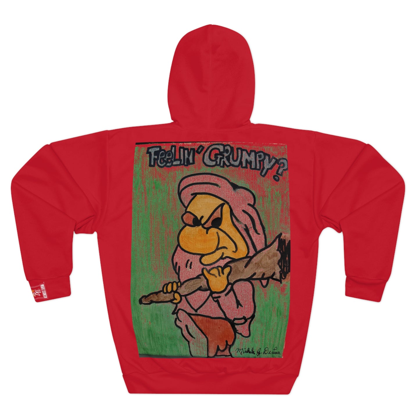 Grumpy Cartoon Hoodie - Unisex Pullover, Fun Gift for Grumpy Friends, Cozy Sweatshirt, Perfect for Casual Outfits, Ideal for Holidays