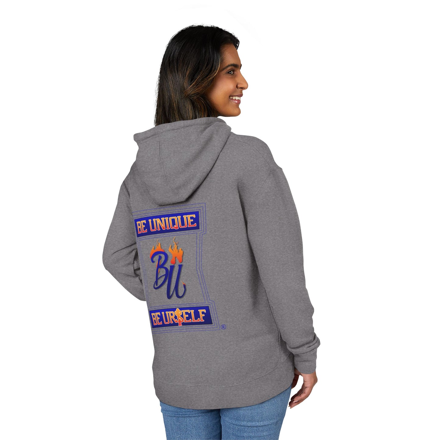 Funny Bear Graphic Hoodie, Cozy Unisex Sweatshirt for Casual Wear, Perfect Gift for Friends, Unique Fashion Statement, Be Unique Be Yourself