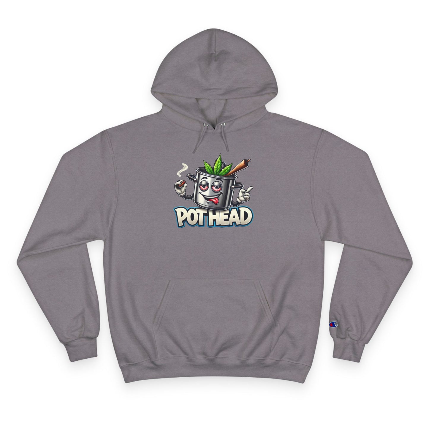 Pothead Champion Hoodie - Embrace Uniqueness and Chill Vibes