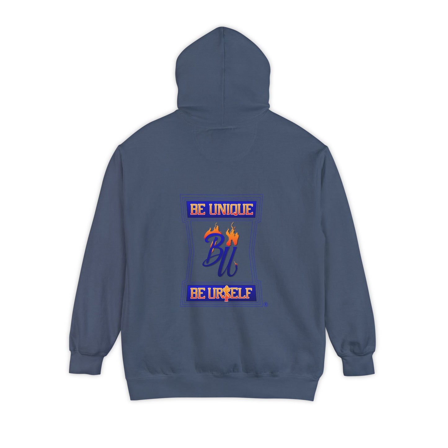 Urban Streetwear Hoodie - Be Unique, Be Yourself, Cozy Sweatshirt, Gift for Trendsetters, Casual Layering, Hip Hop Essential