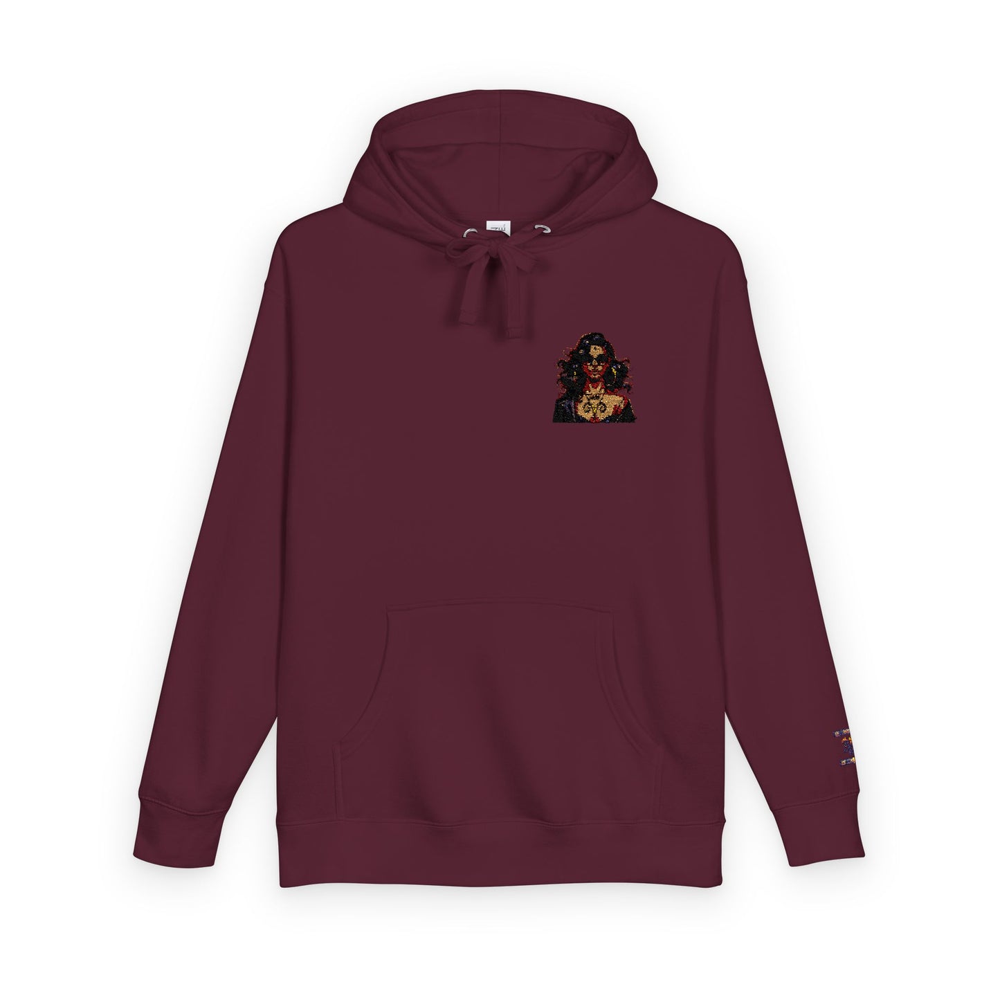 Cozy Floral Graphic Hoodie - Unisex Fleece Sweatshirt, Gift for Him or Her, Casual Wear, Autumn Fashion, Streetwear