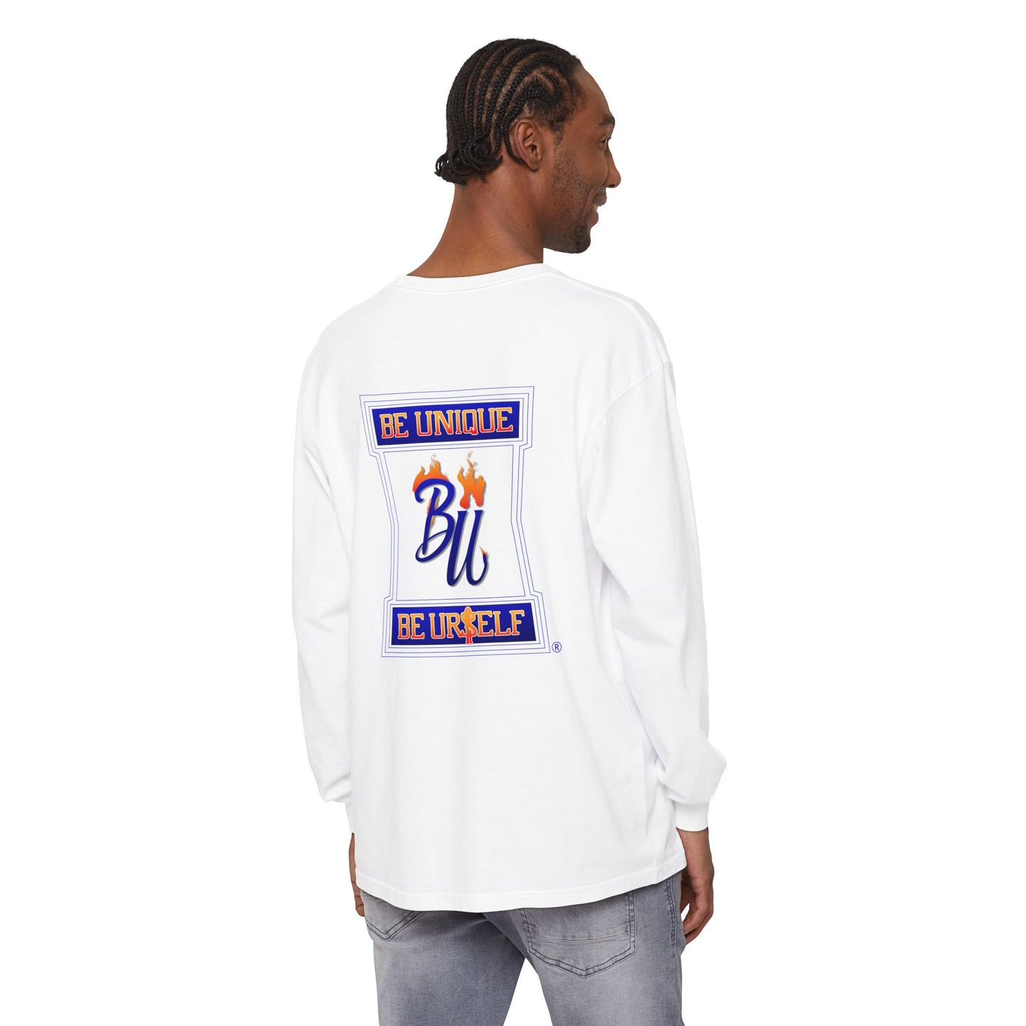 Trendy Long Sleeve Tee with Heart Design and Motivational Back Print, Unisex Gift, Casual Wear, Outfit for All Seasons, Perfect for [...]