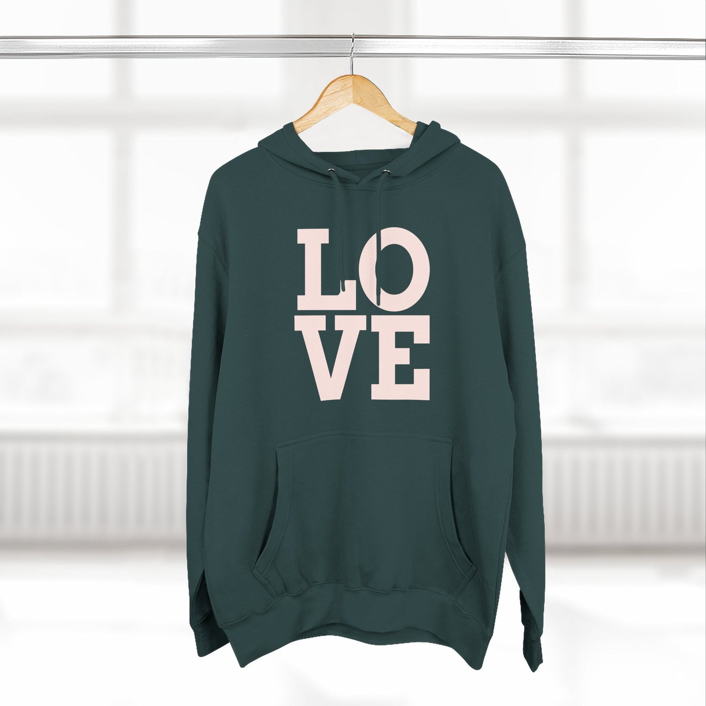 Love Graphic Fleece Hoodie