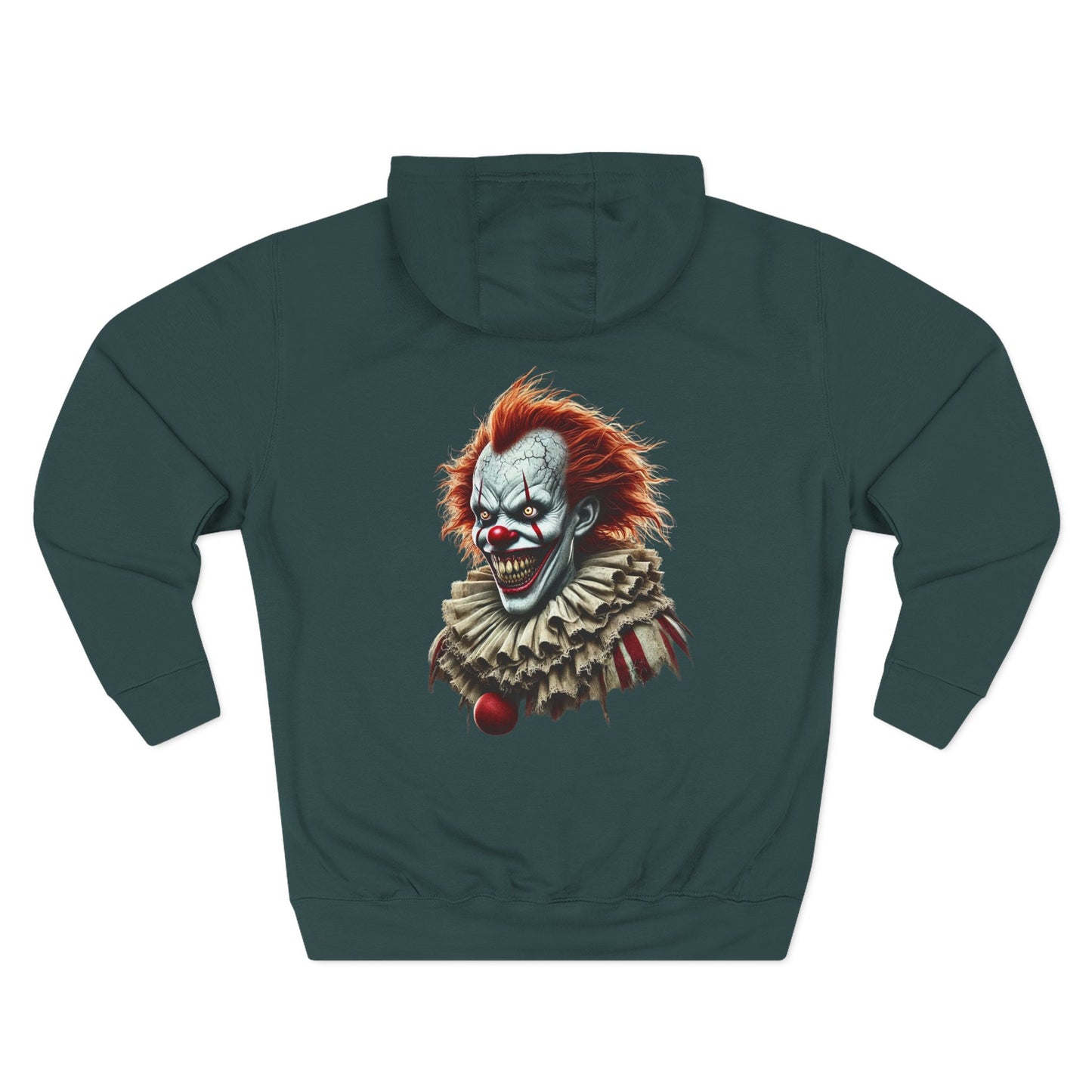 Three-Panel Fleece Hoodie