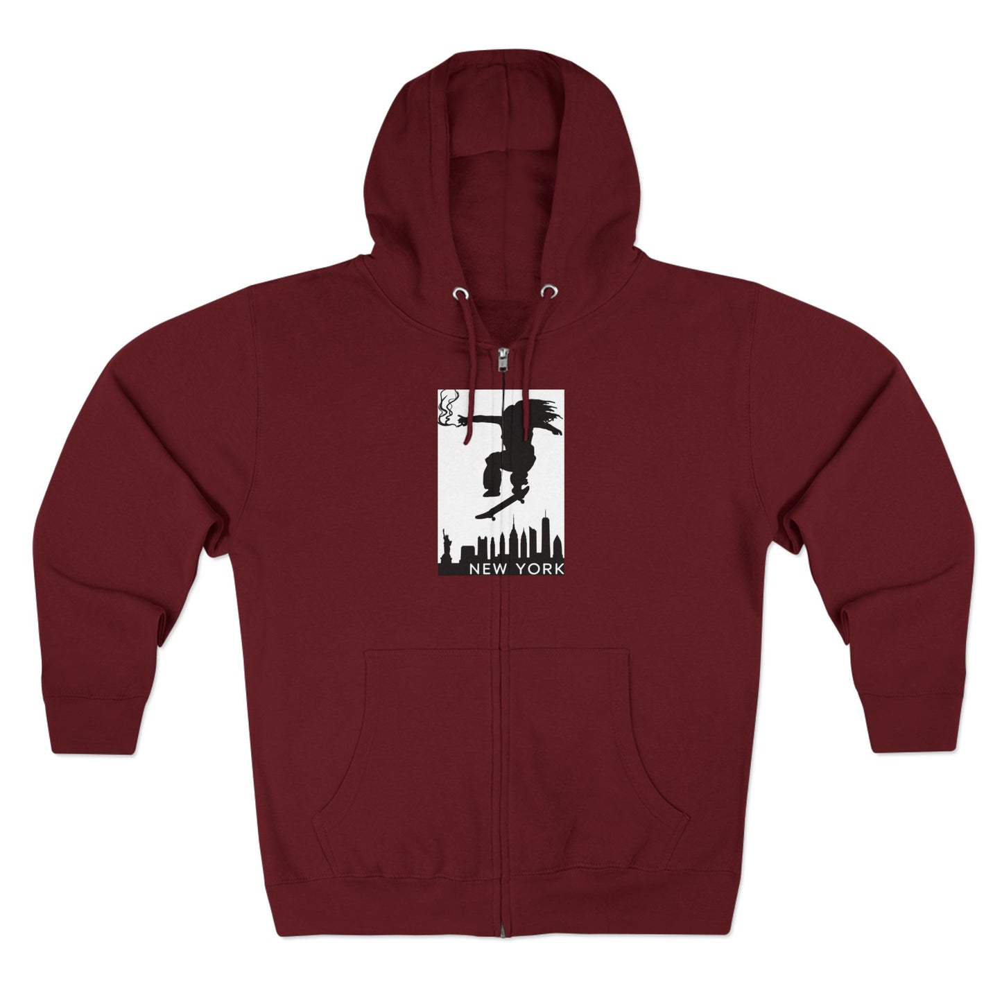 Urban Adventure Unisex Zip Hoodie - Perfect for City Lovers, Casual Wear, Street Style, Gift for Him/Her, Travel Clothing